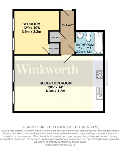 1 Bedrooms Flat to rent in Folk House, Church Street, Reading, Berkshire RG1