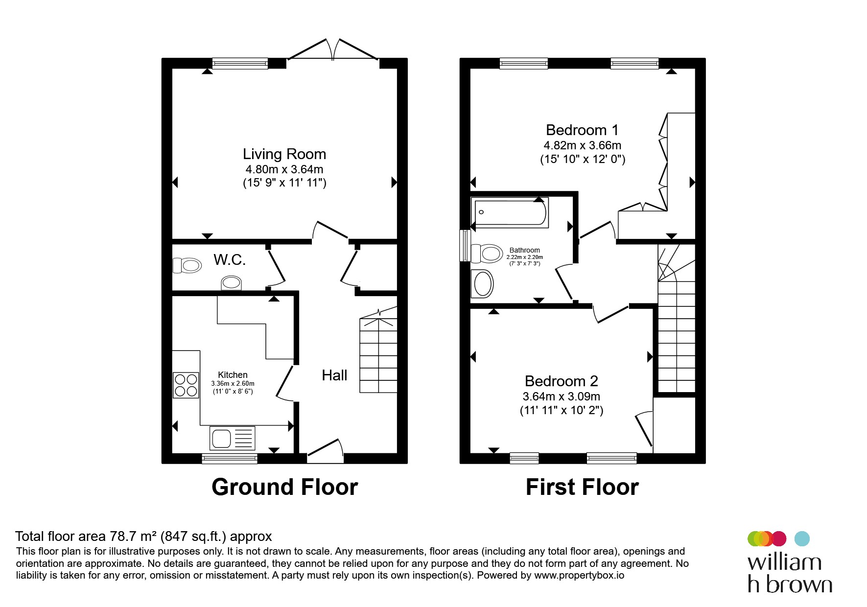 18, Roman Lane, Sudbury floorplan