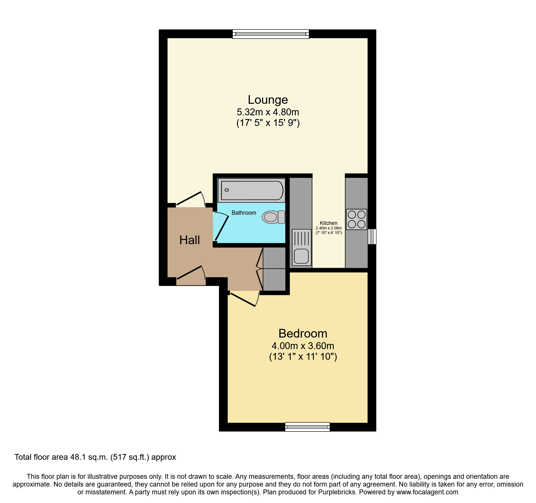 29a, Seaford Close, Luton floorplan