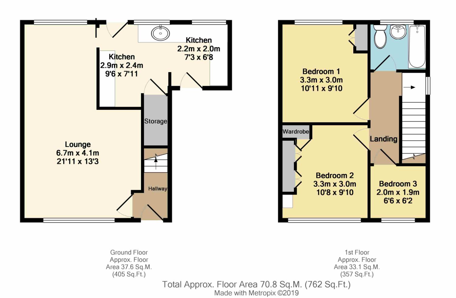 3 Bedrooms Semi-detached house for sale in Toll Bar Drive, Sheffield, South Yorkshire S12