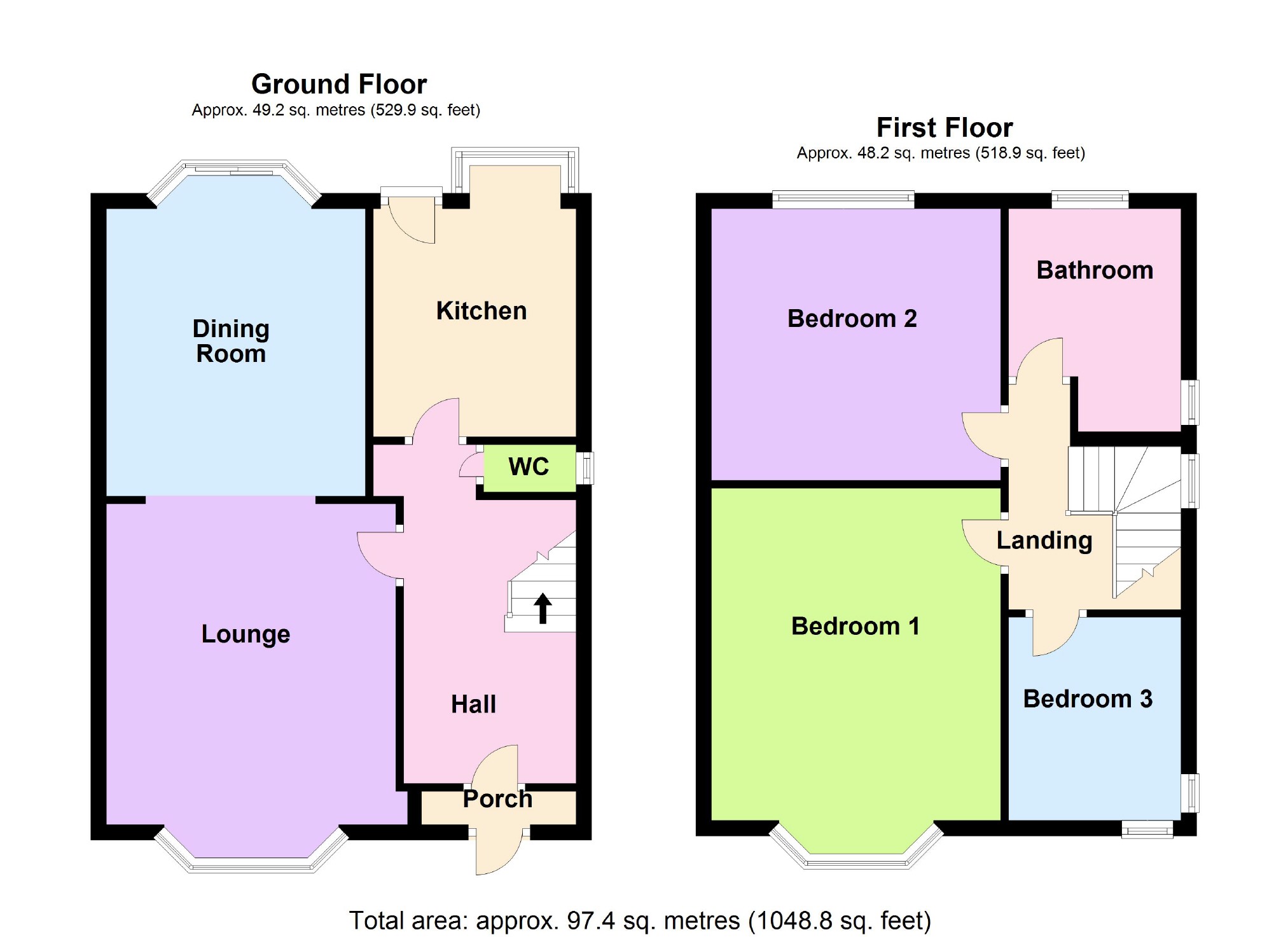3 Bedrooms Semi-detached house for sale in Tenement Lane, Bramhall, Stockport SK7