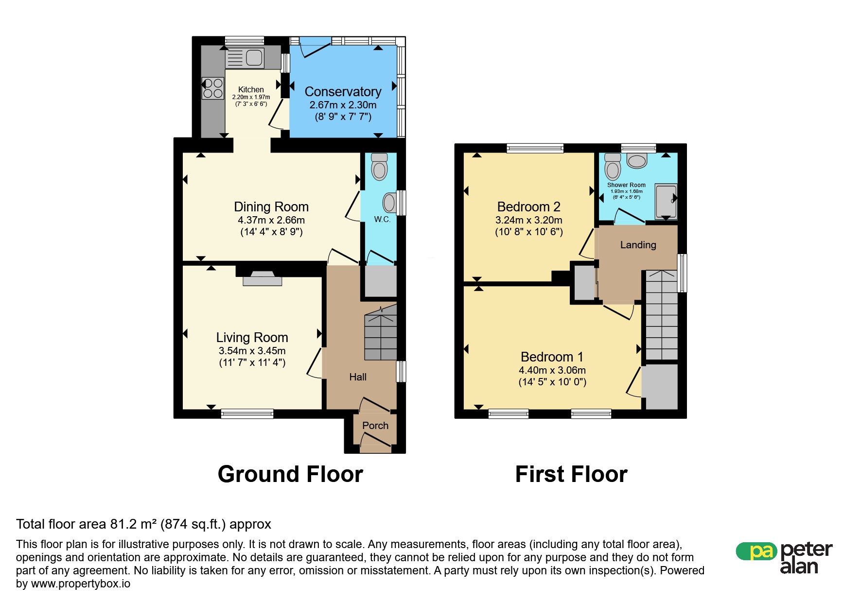 Bro-Y-Ffrwd, Merthyr Tydfil floorplan