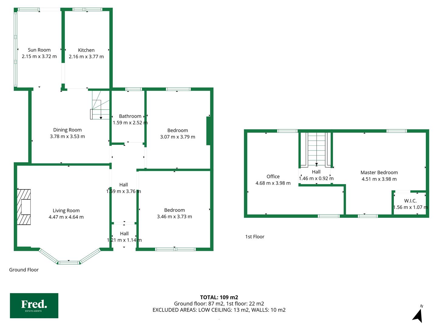 176, Hamilton Road, Motherwell floorplan