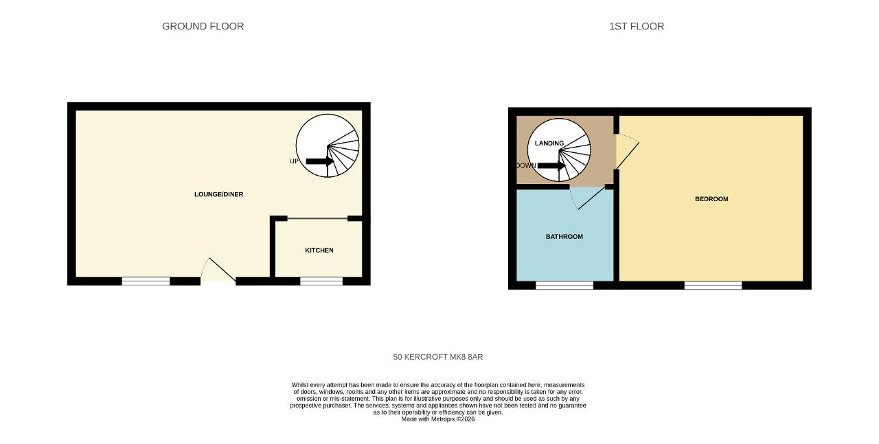 Kercroft, Milton Keynes floorplan