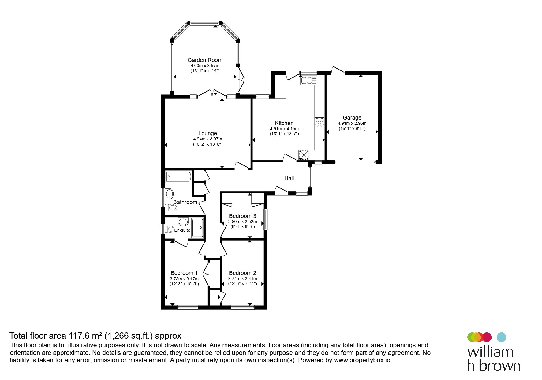 1, Nidus Gardens, Dereham floorplan