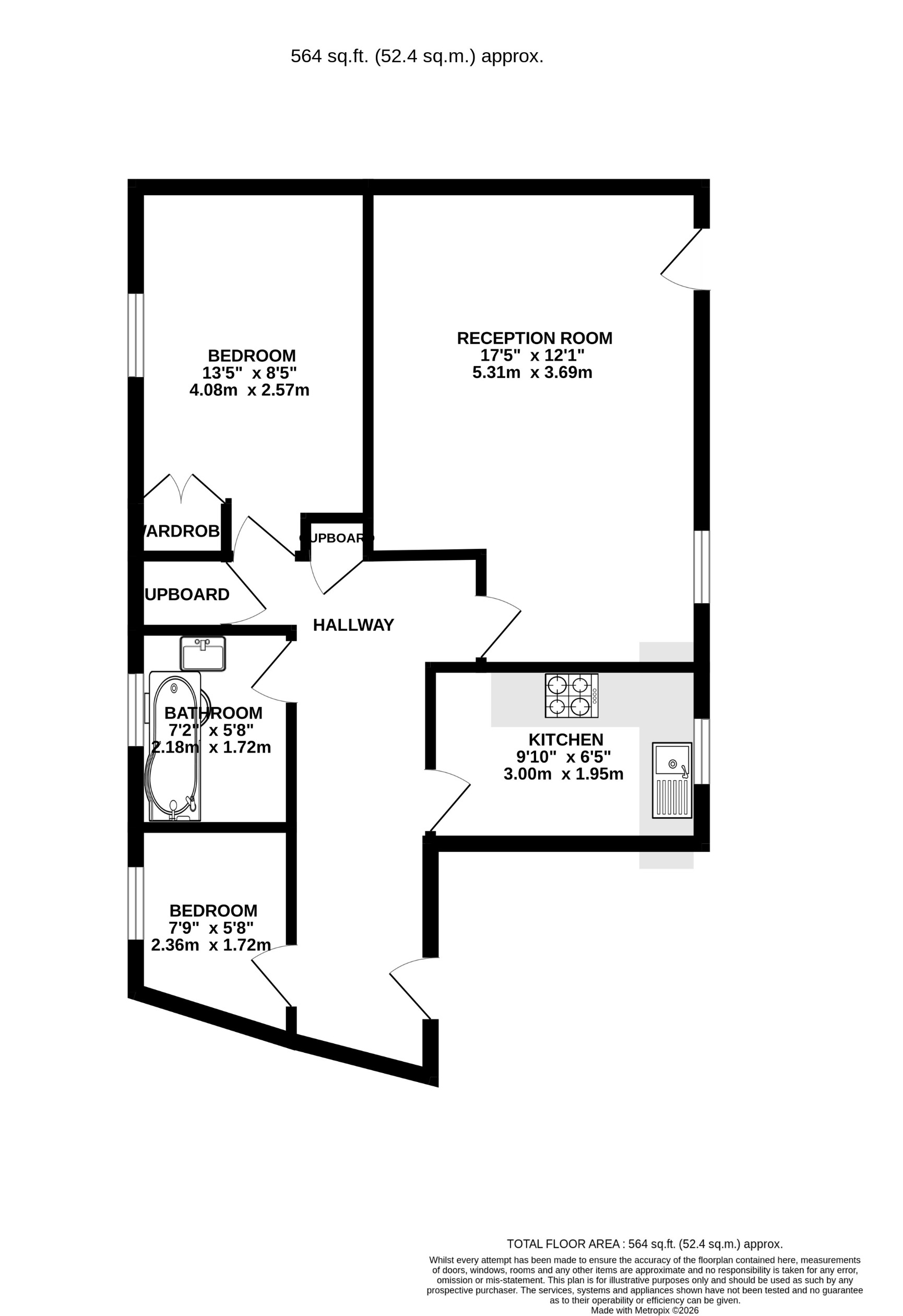 54 , Thorney House, Drake Way, Reading floorplan