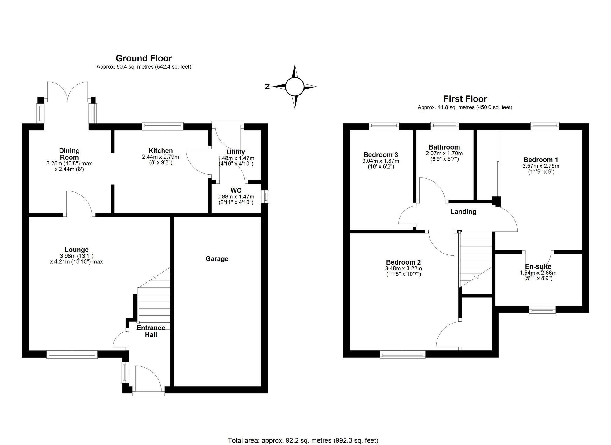 52 Chaldron Way, Stockton-On-Tees floorplan