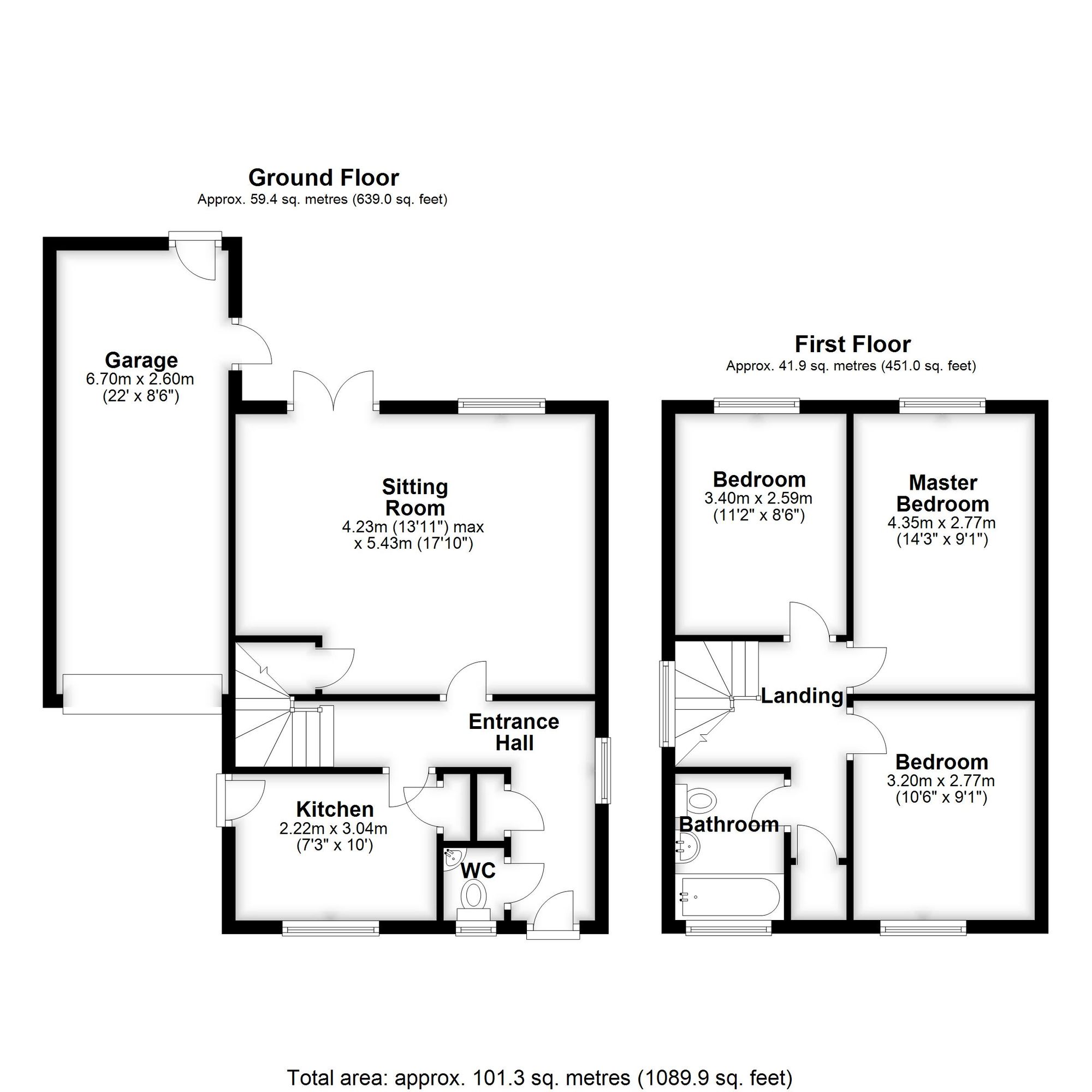 Old Hale Way, Hitchin SG5, 3 bedroom semidetached house for sale