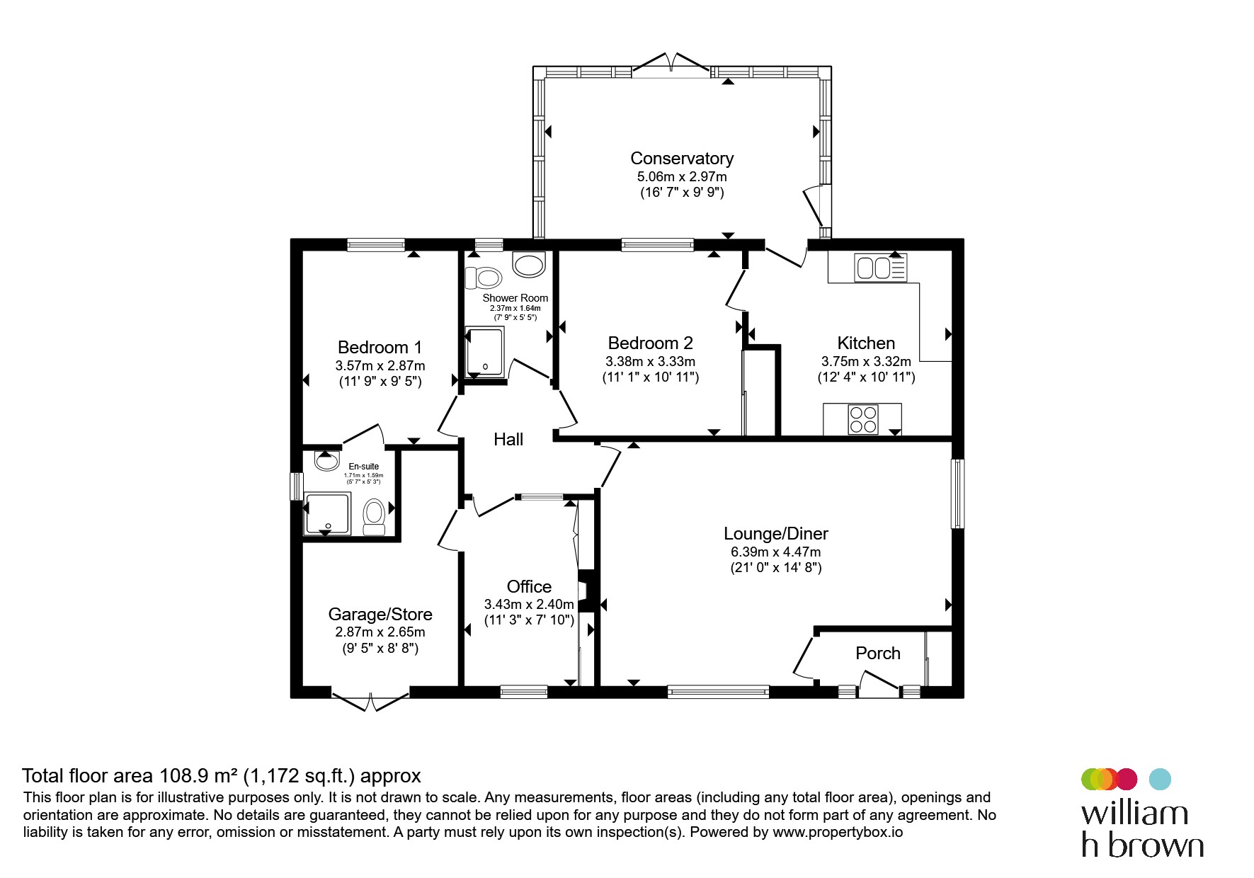 14, The Chase, Wisbech floorplan