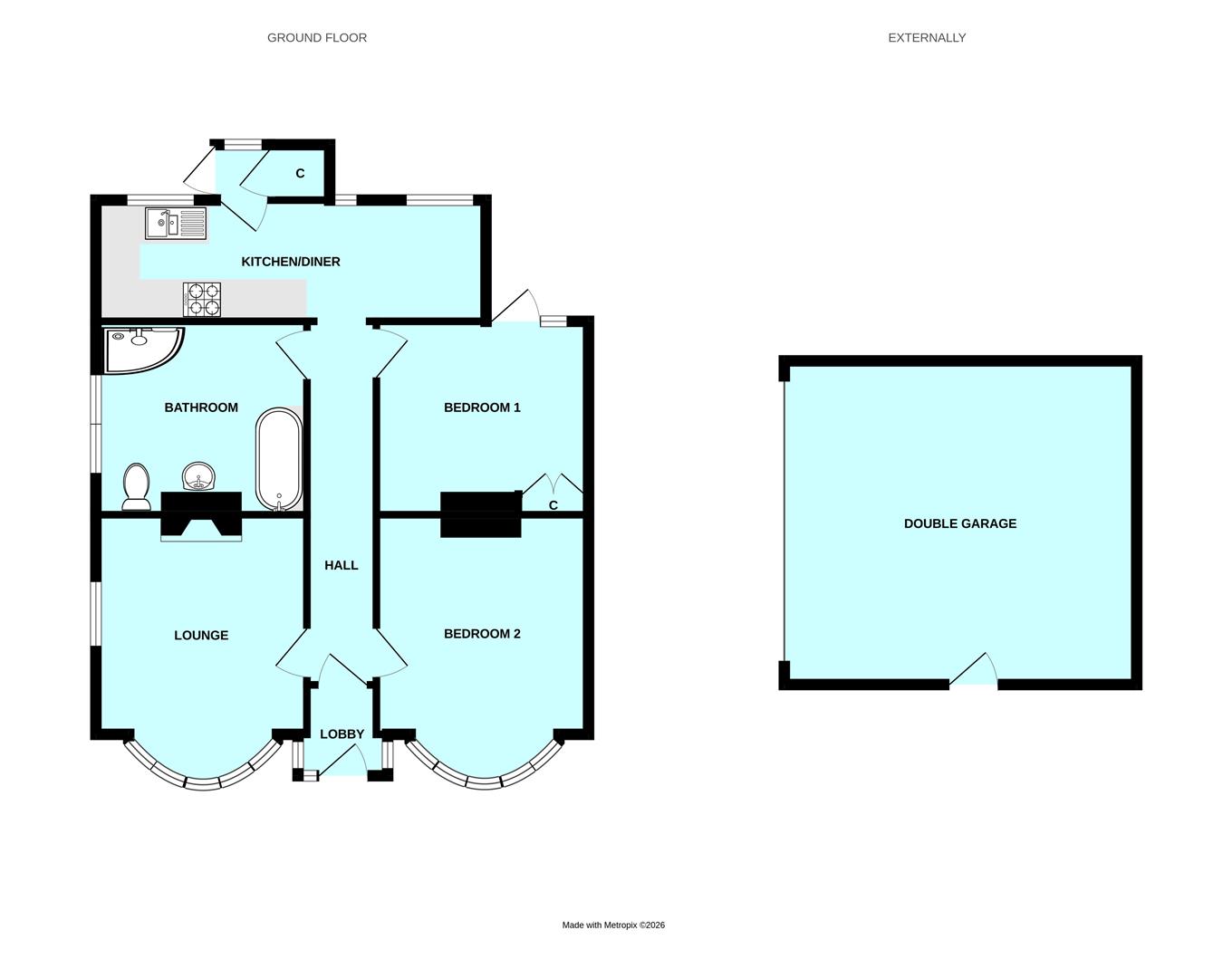 12, Brynmoor Park, Plymouth floorplan