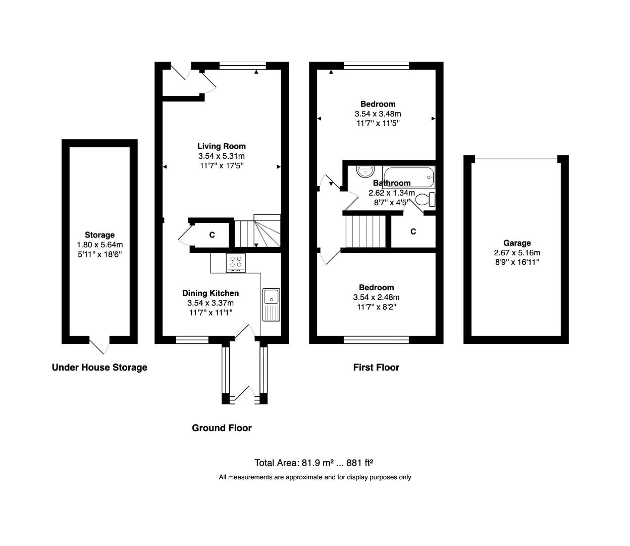 9, New Park Place, Pudsey floorplan