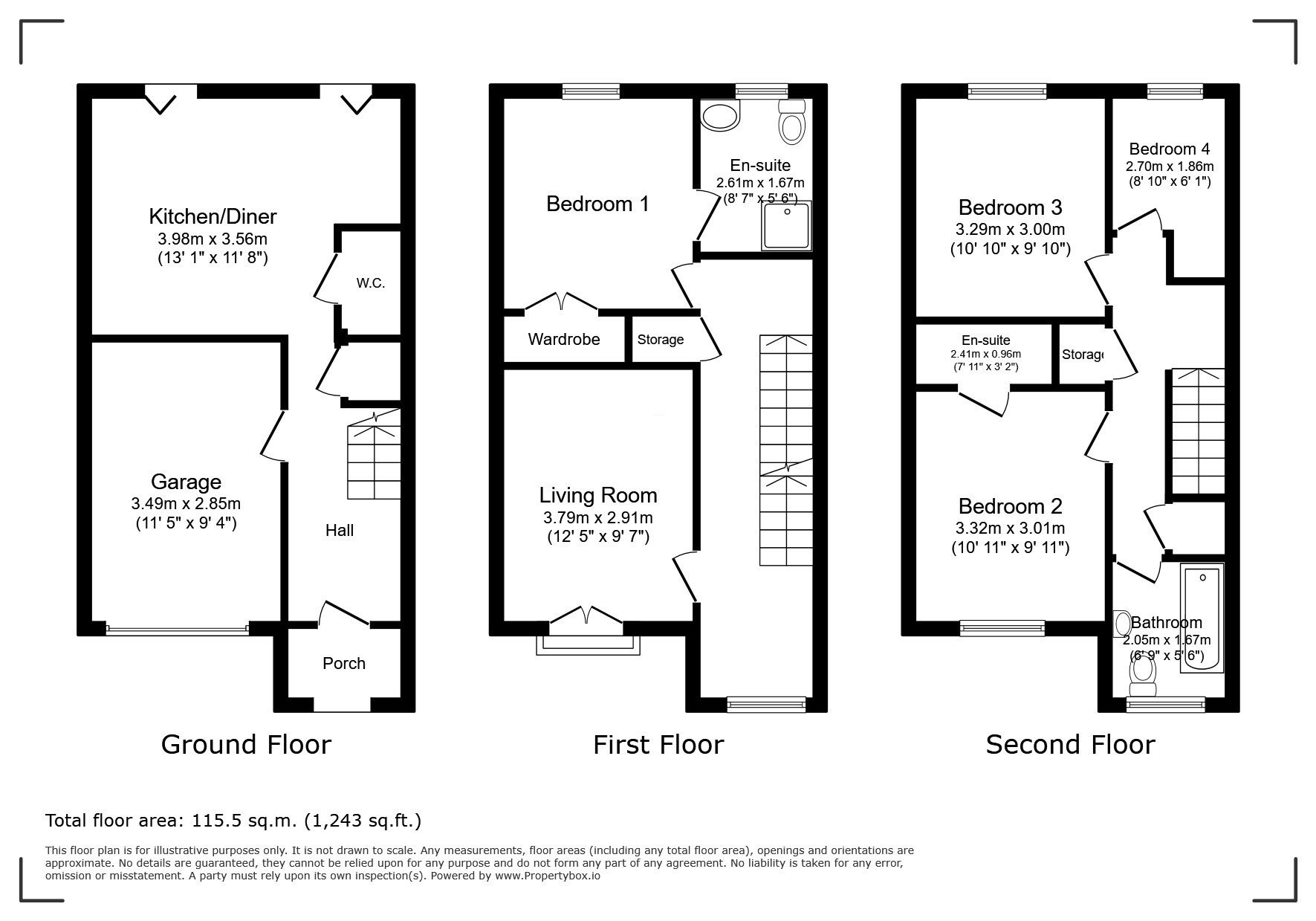4, Mottram Drive, Nantwich floorplan