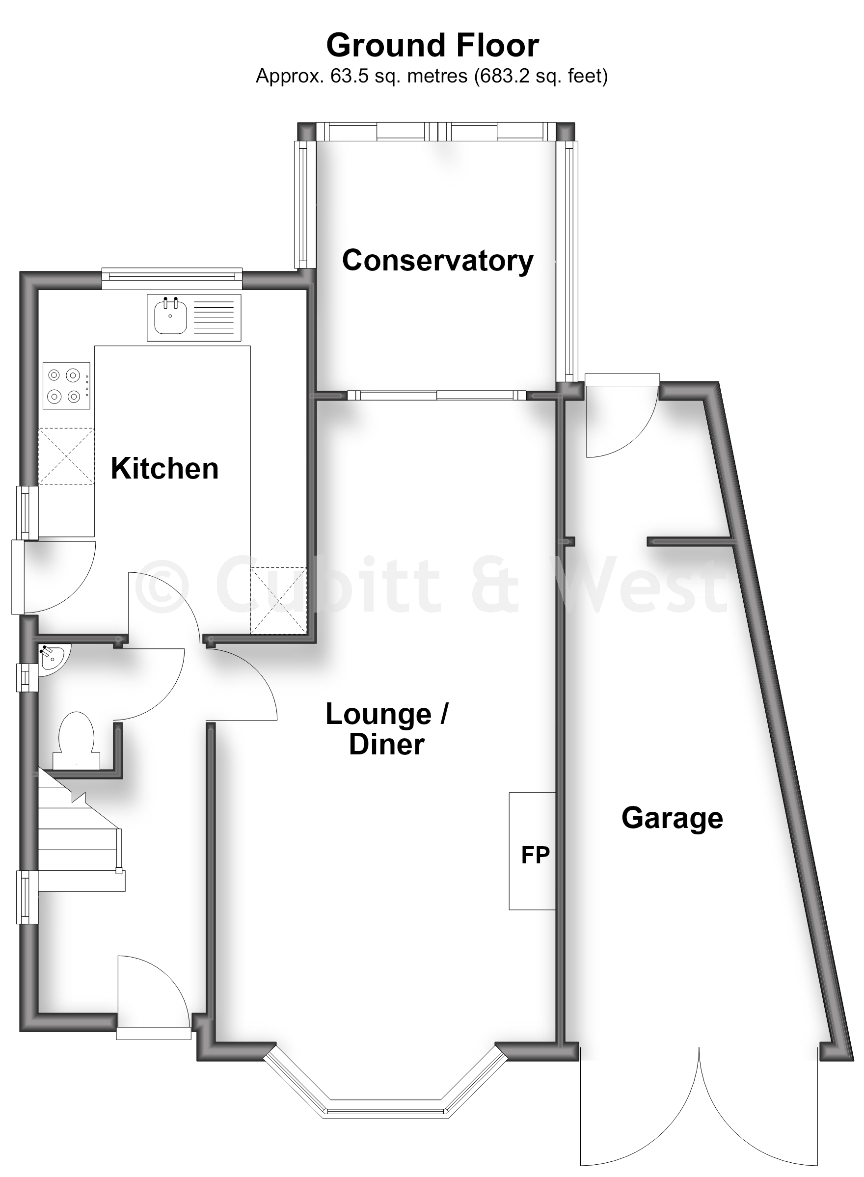 25, Kingsley Avenue, Sutton floorplan
