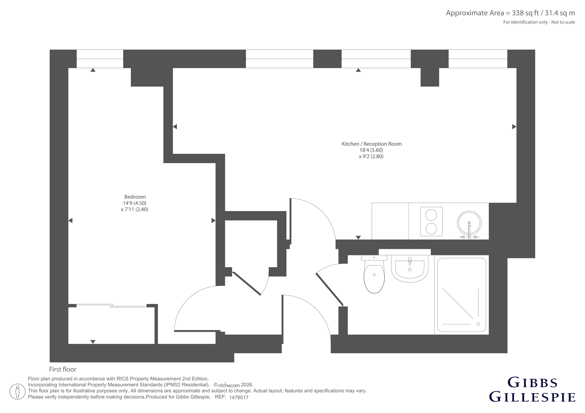 115, Langwood House, 63-81, High Street, Hertfordshire floorplan