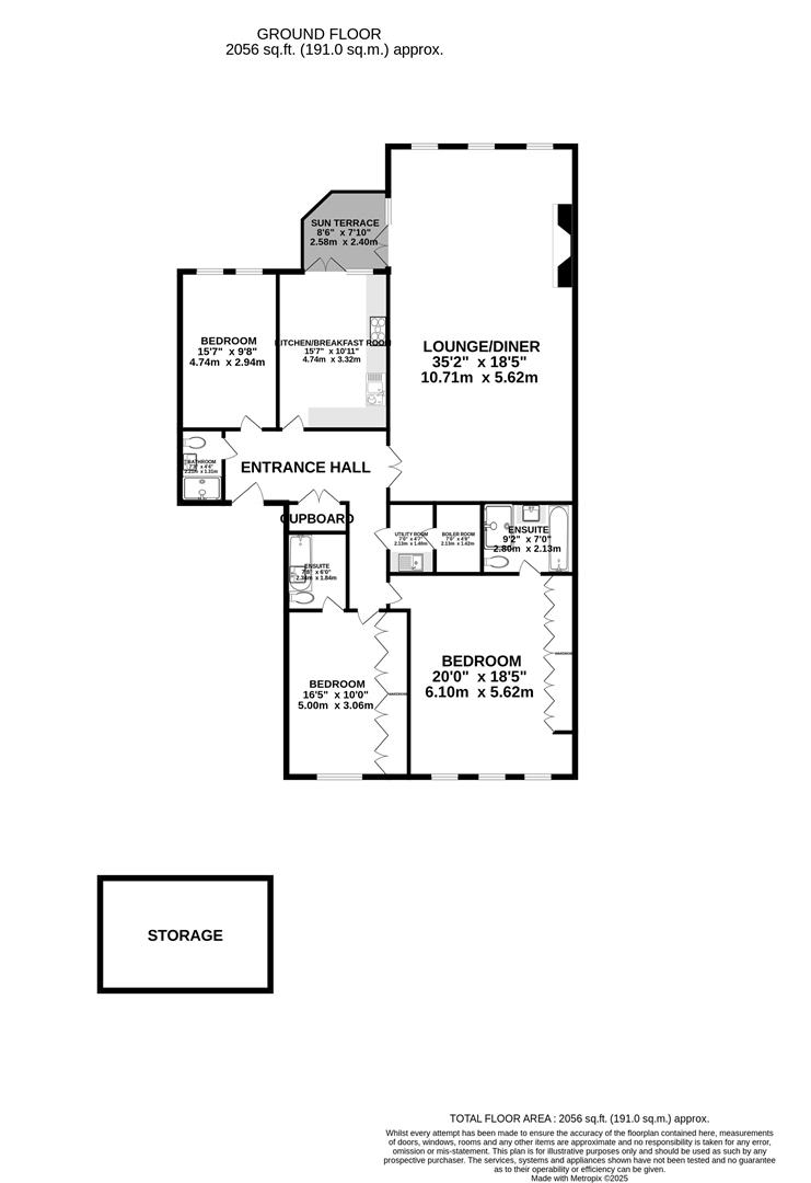 9, West Lawn, Broadfield Way, Aldenham, Watford floorplan