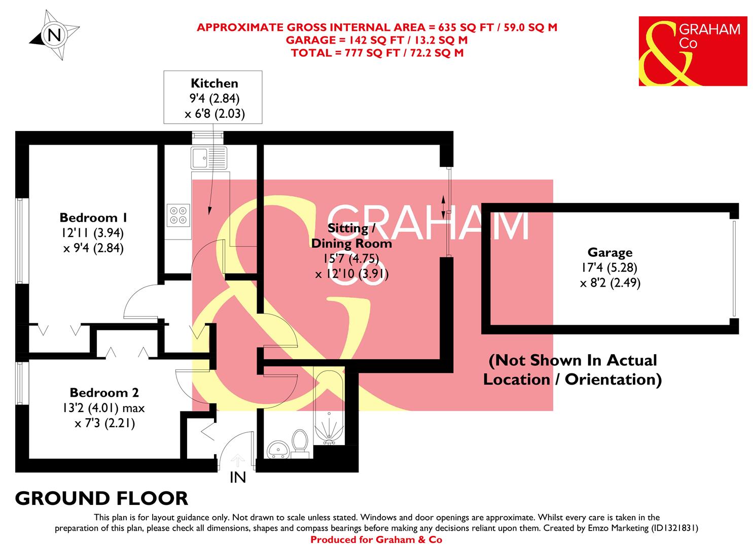 7, Victoria Court, Andover floorplan