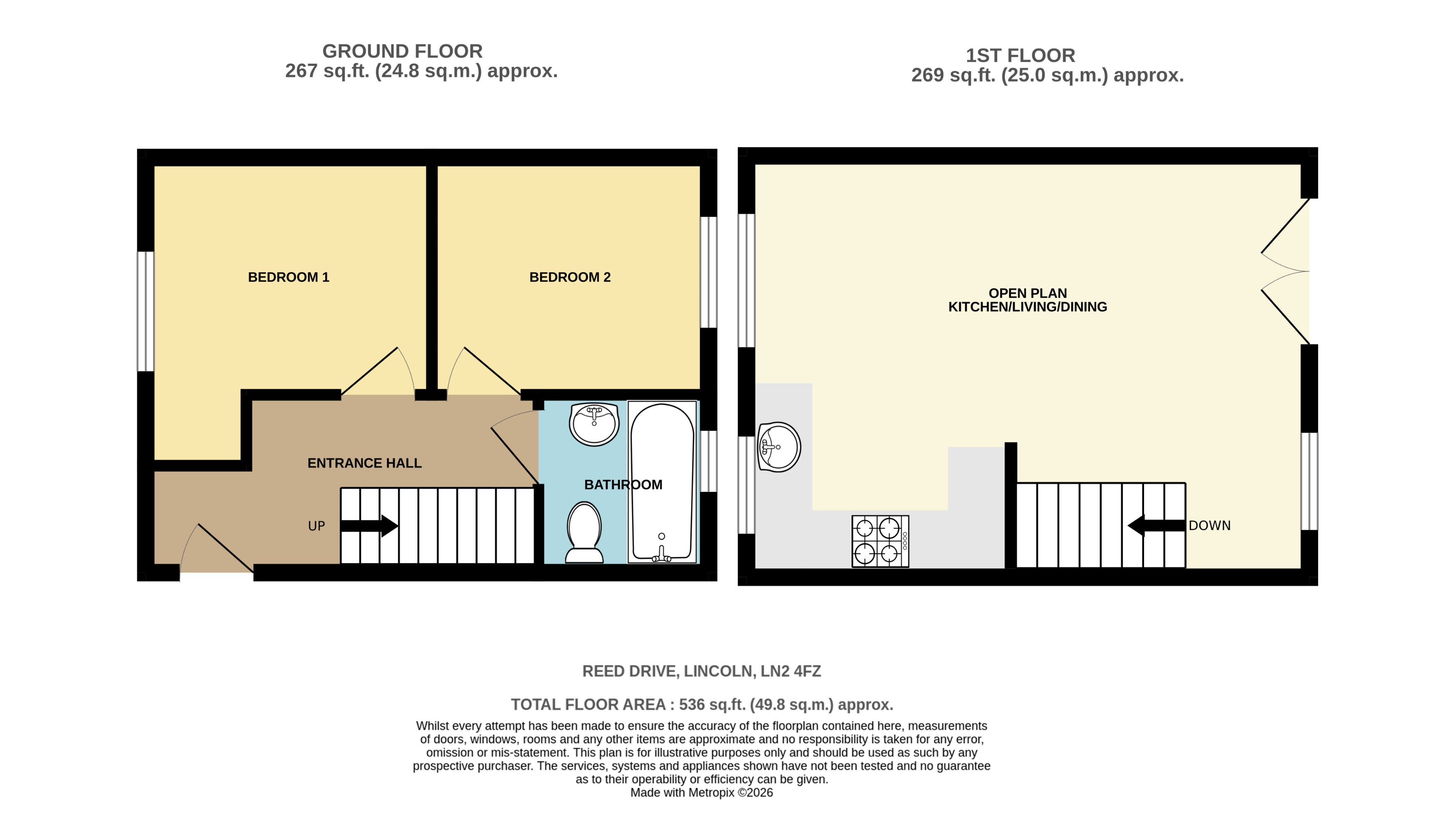 4, Reed Drive, Lincoln floorplan