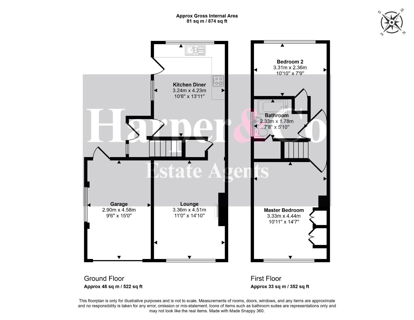 7, Mark Avenue, Stockton-On-Tees floorplan