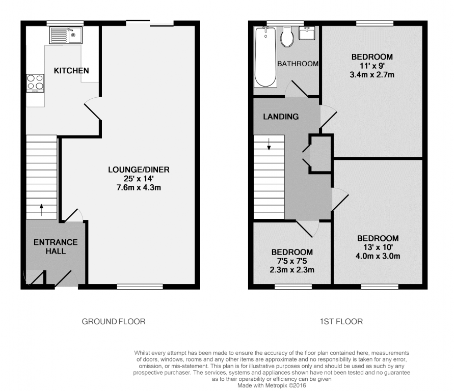 3 Bedrooms Terraced house to rent in Avondale, Ash Vale, Aldershot GU12