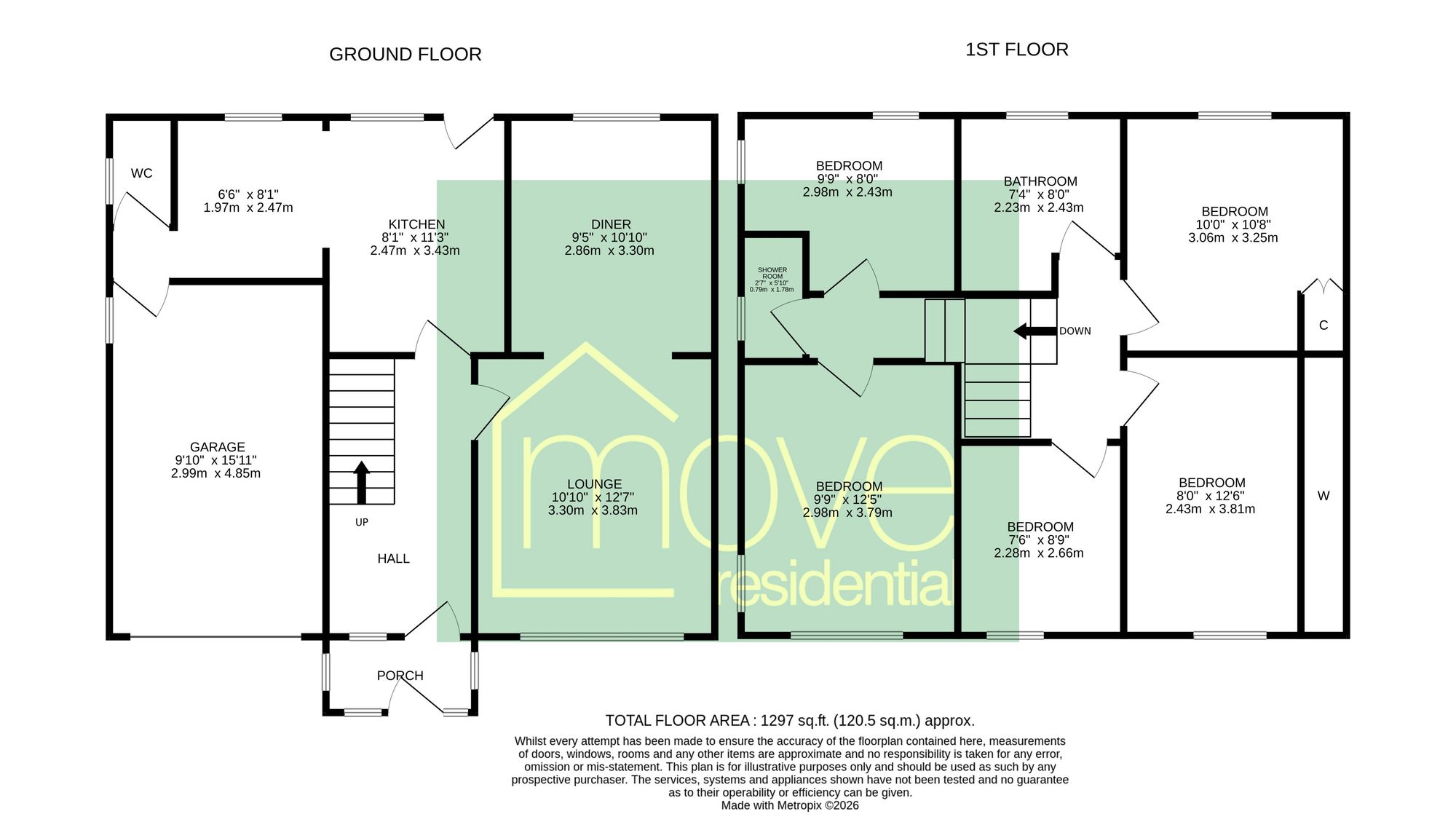 42 Croft Drive, Wirral floorplan