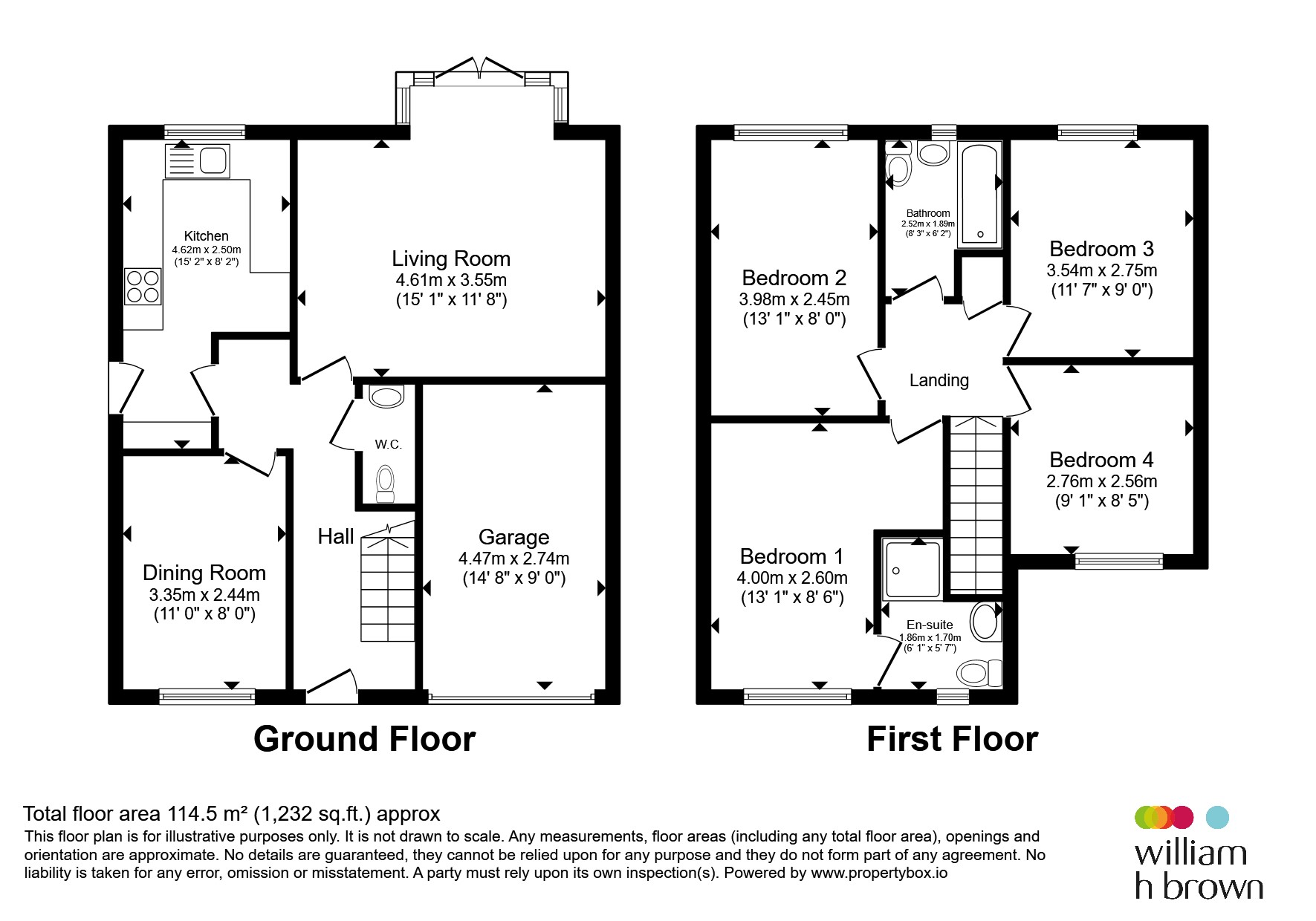 3, Highfield Close, Doncaster floorplan