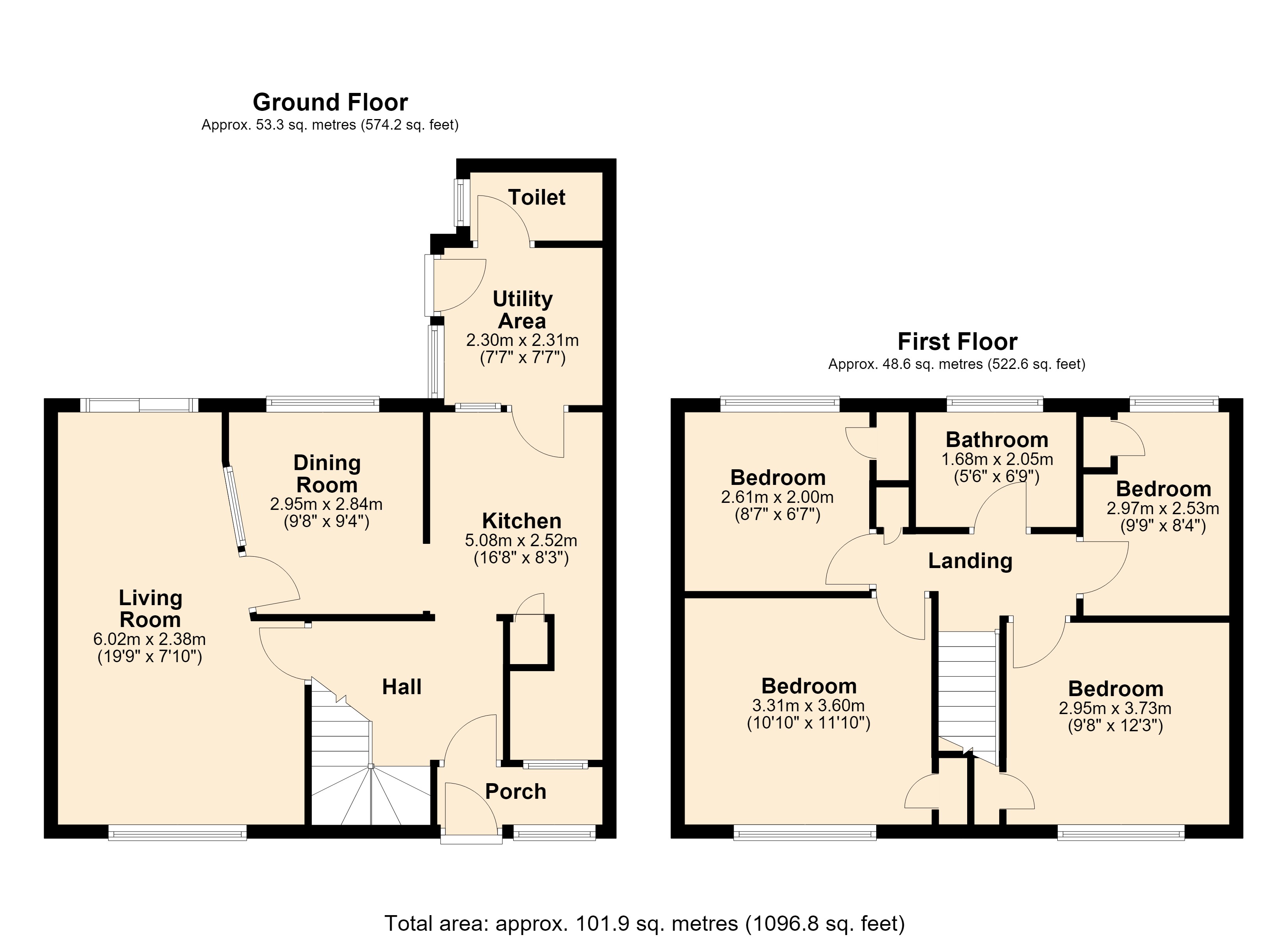 6, Holden Gardens, Essex floorplan