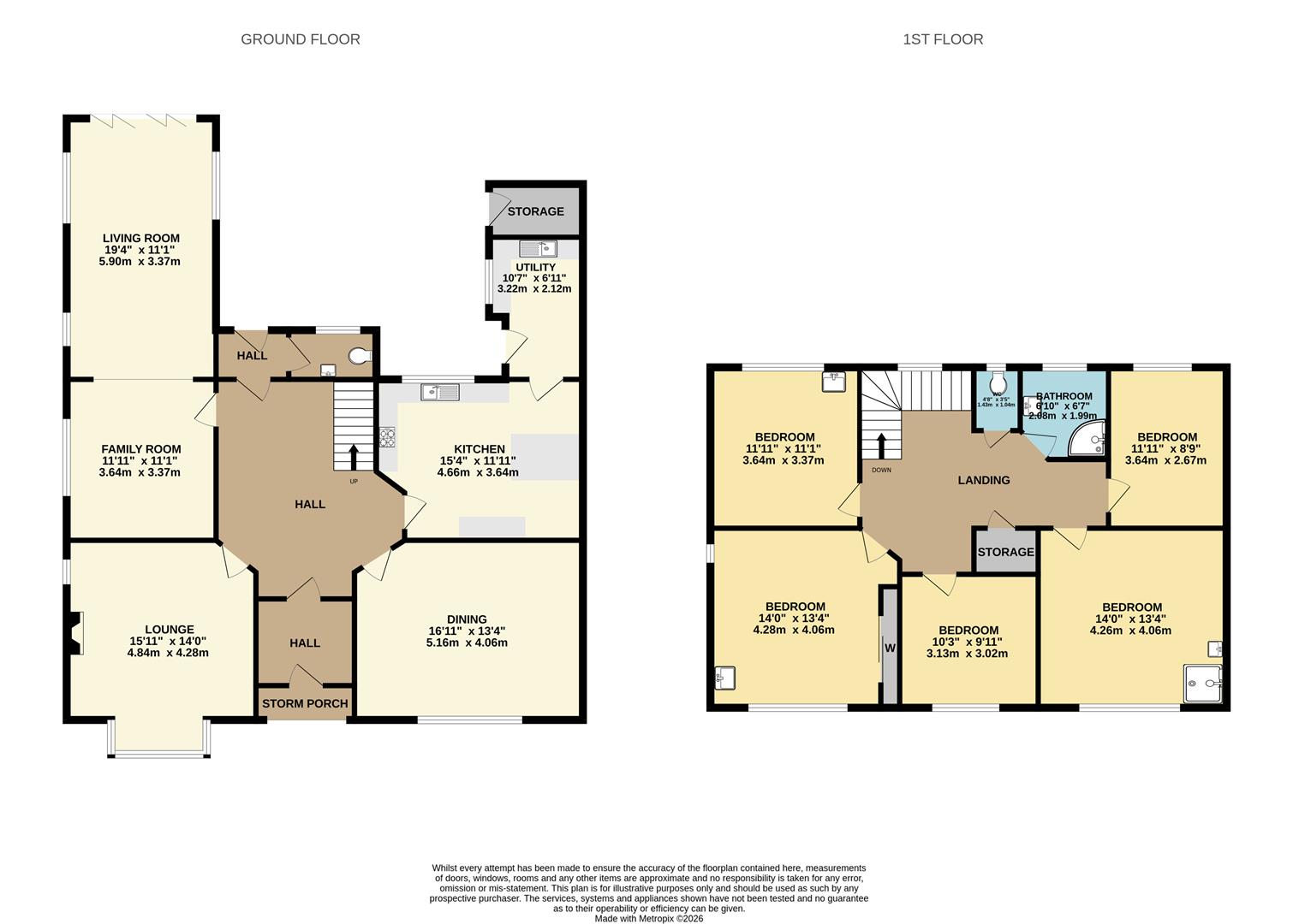 5, Park Avenue, Liverpool floorplan