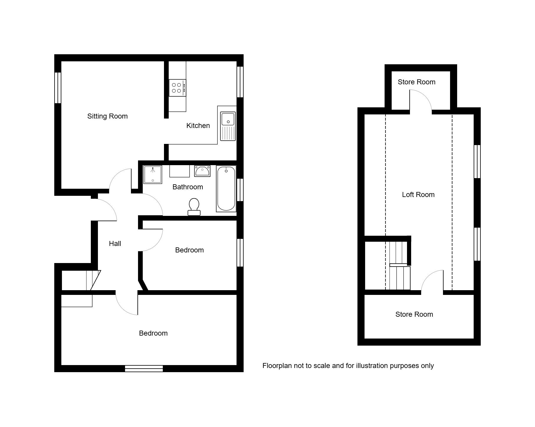 Flat 4, Heath Court The Heath, Tonbridge floorplan