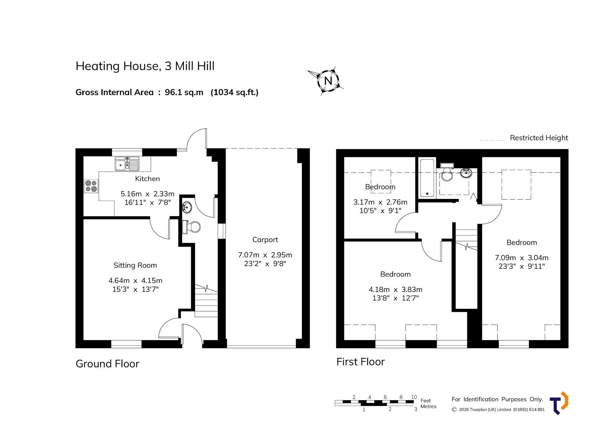 Heating House, Edenbridge floorplan
