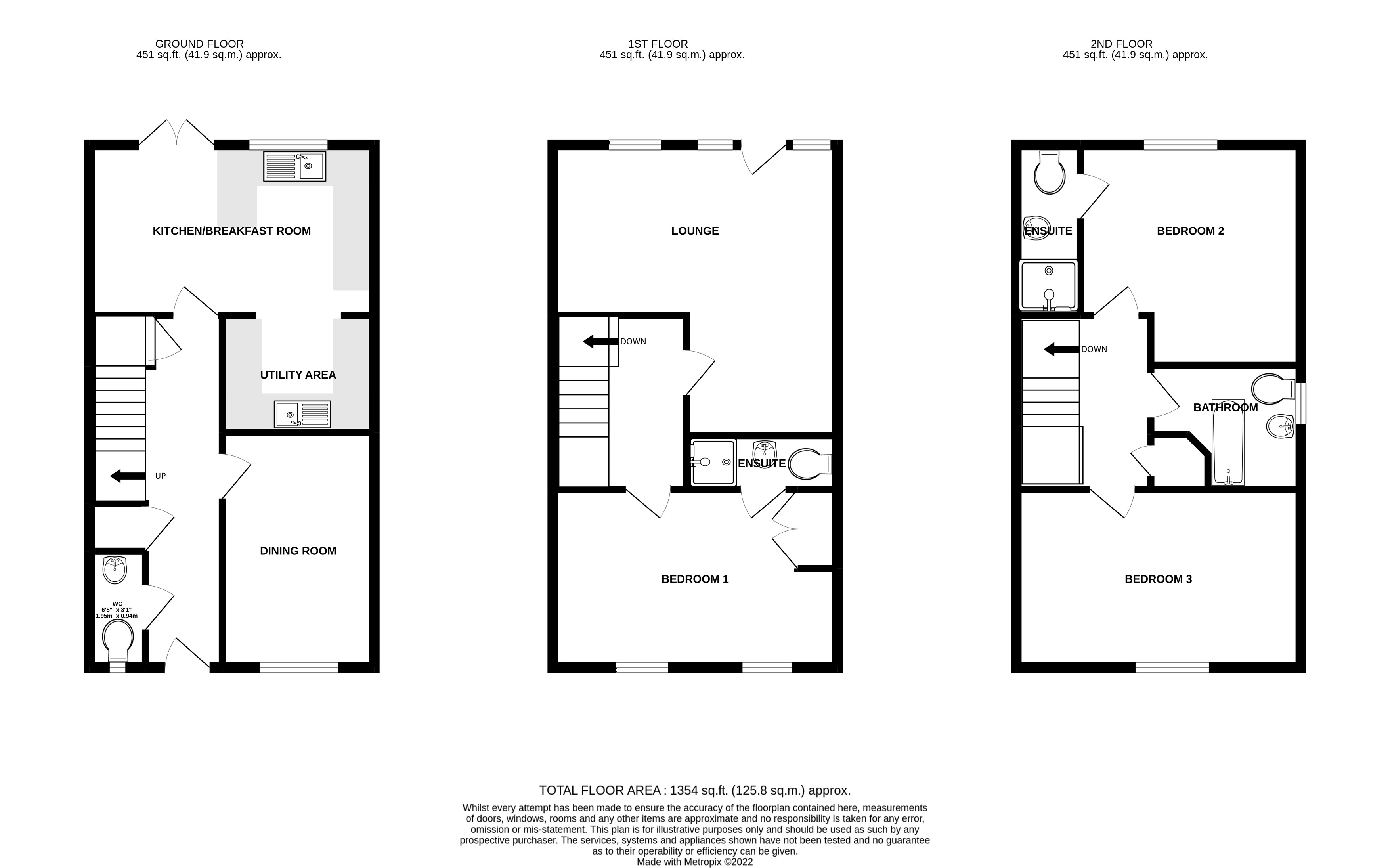 Dumas Drive, Fareham floorplan