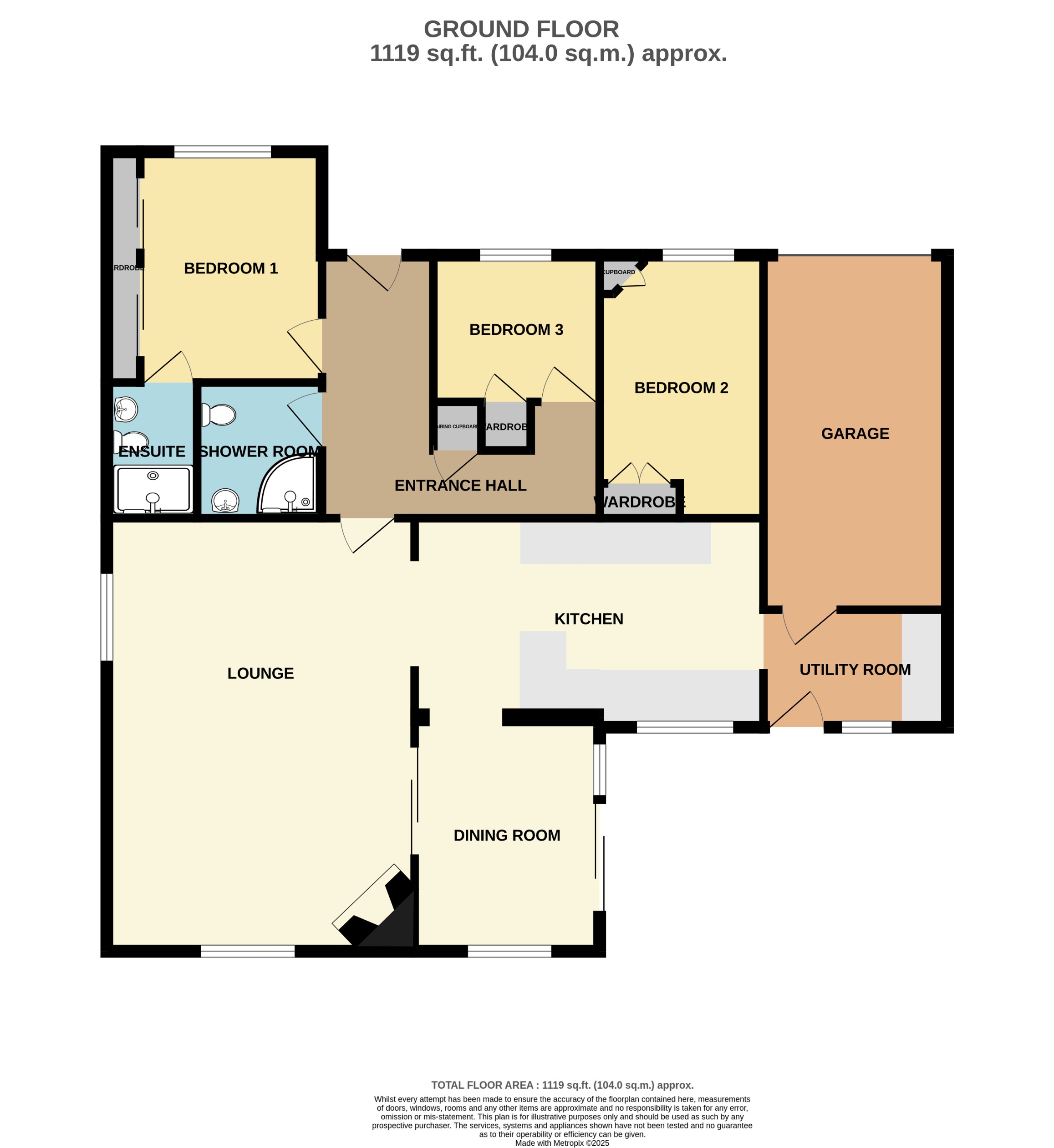 8, Windsor Close, Sudbrooke floorplan