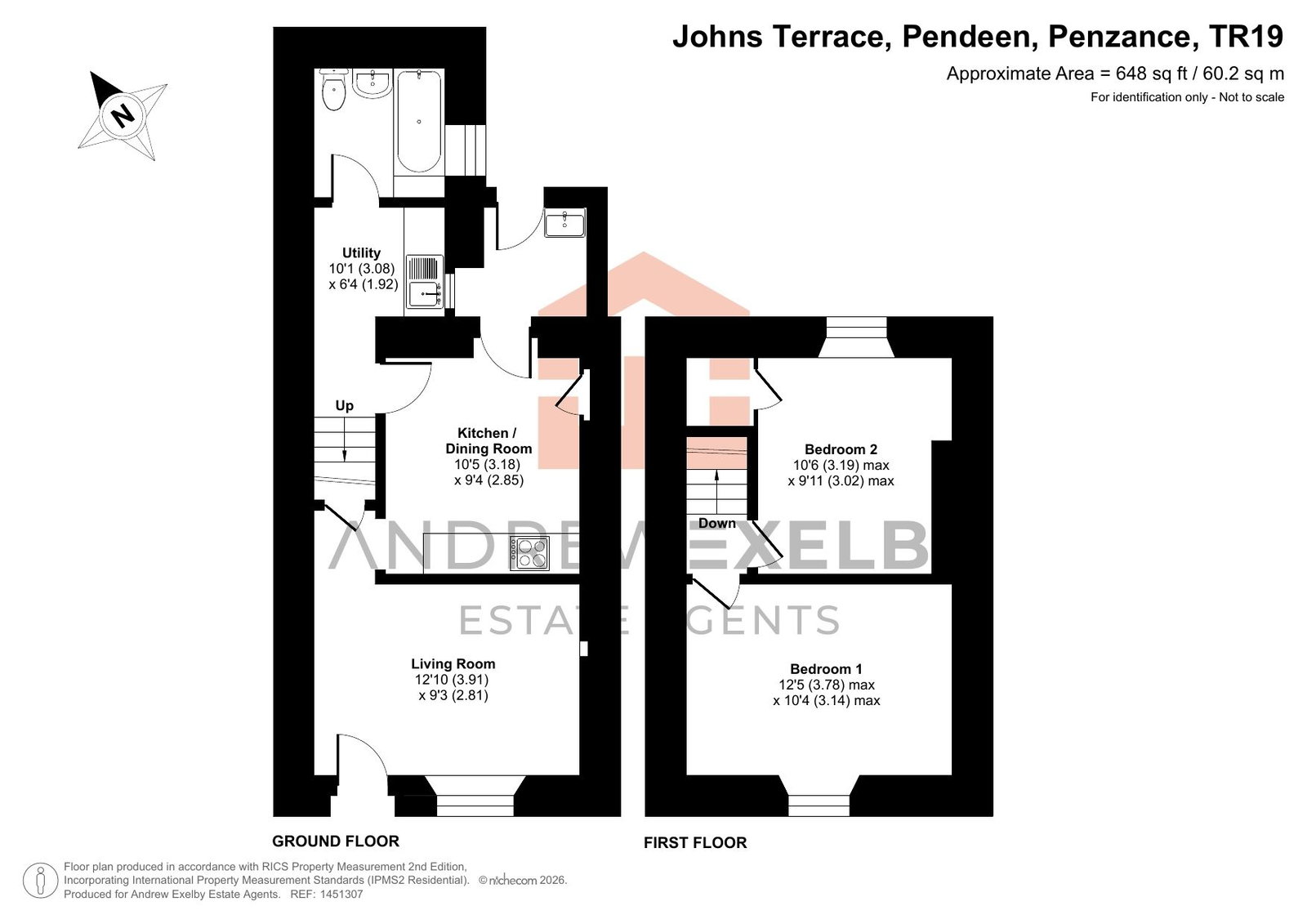 8, St. Johns Terrace, Pendeen floorplan