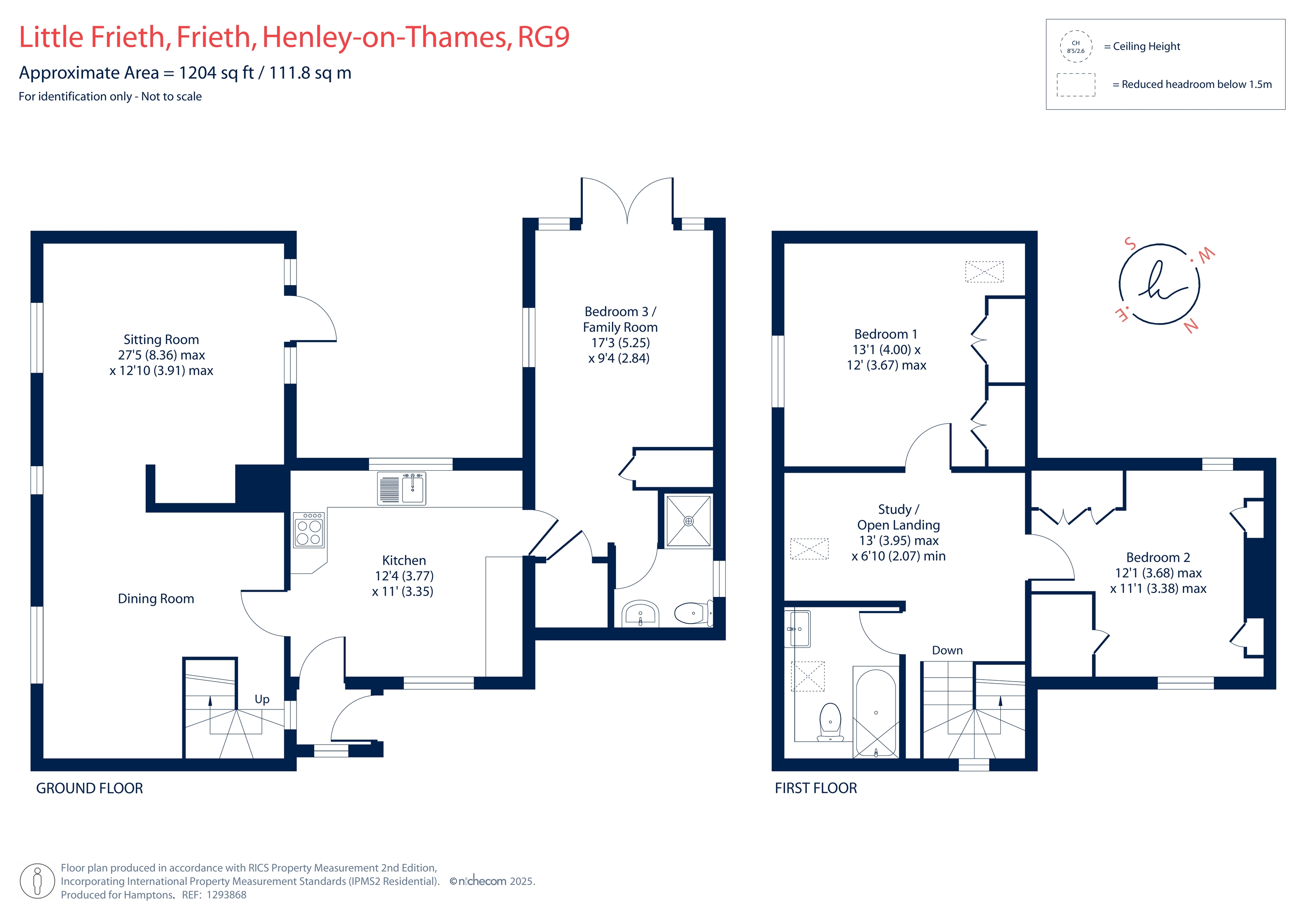 Fermain Cottage, Innings Road, Frieth floorplan