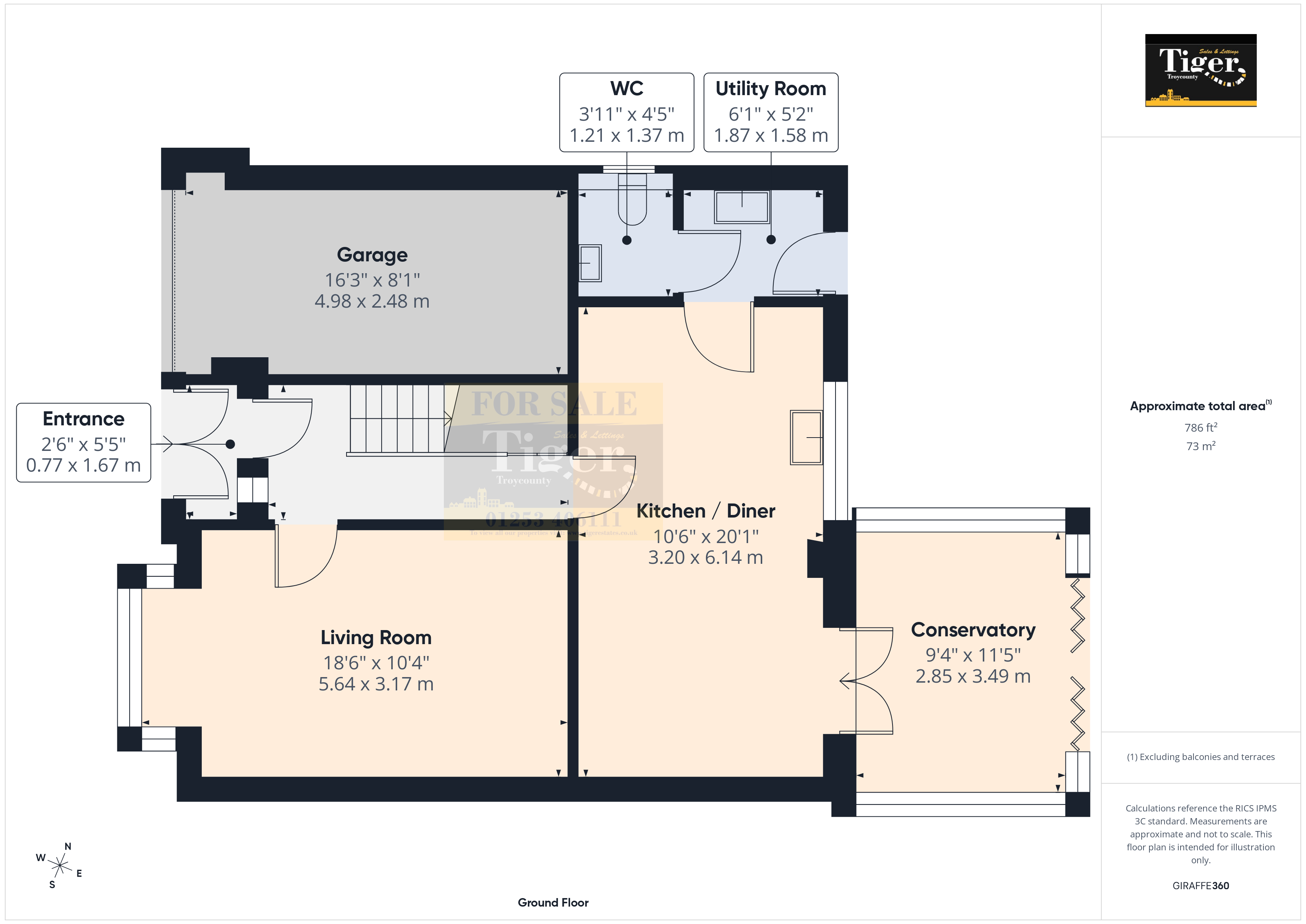 38, Freeman Street, Blackpool floorplan
