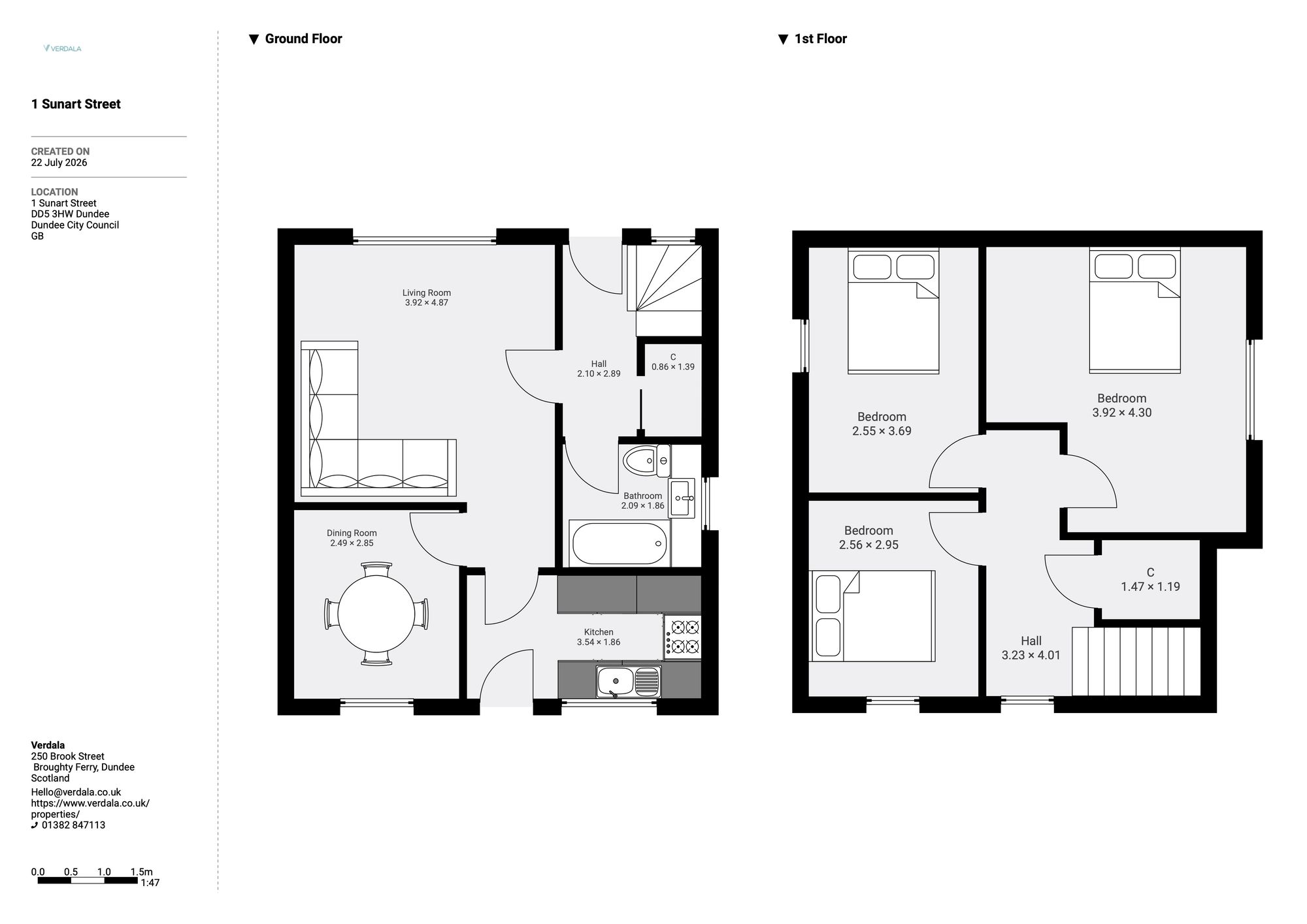1, Sunart Street, Broughty Ferry, DD5 floorplan