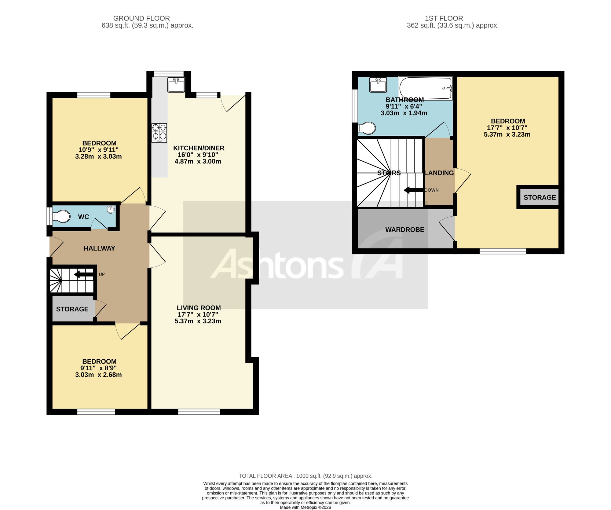 149 Simpkin Street, Wigan floorplan