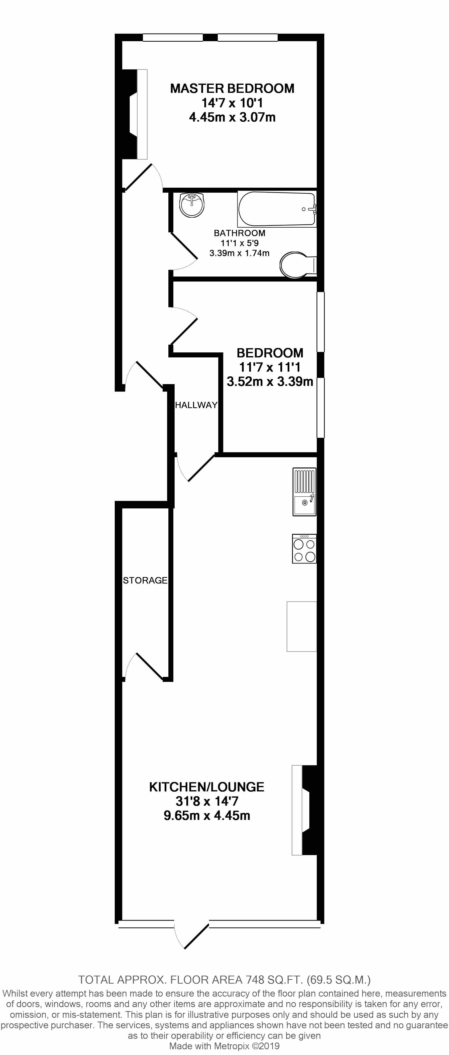 2 Bedrooms Flat to rent in Main Street, Main Street, Haworth, West Yorkshire BD22