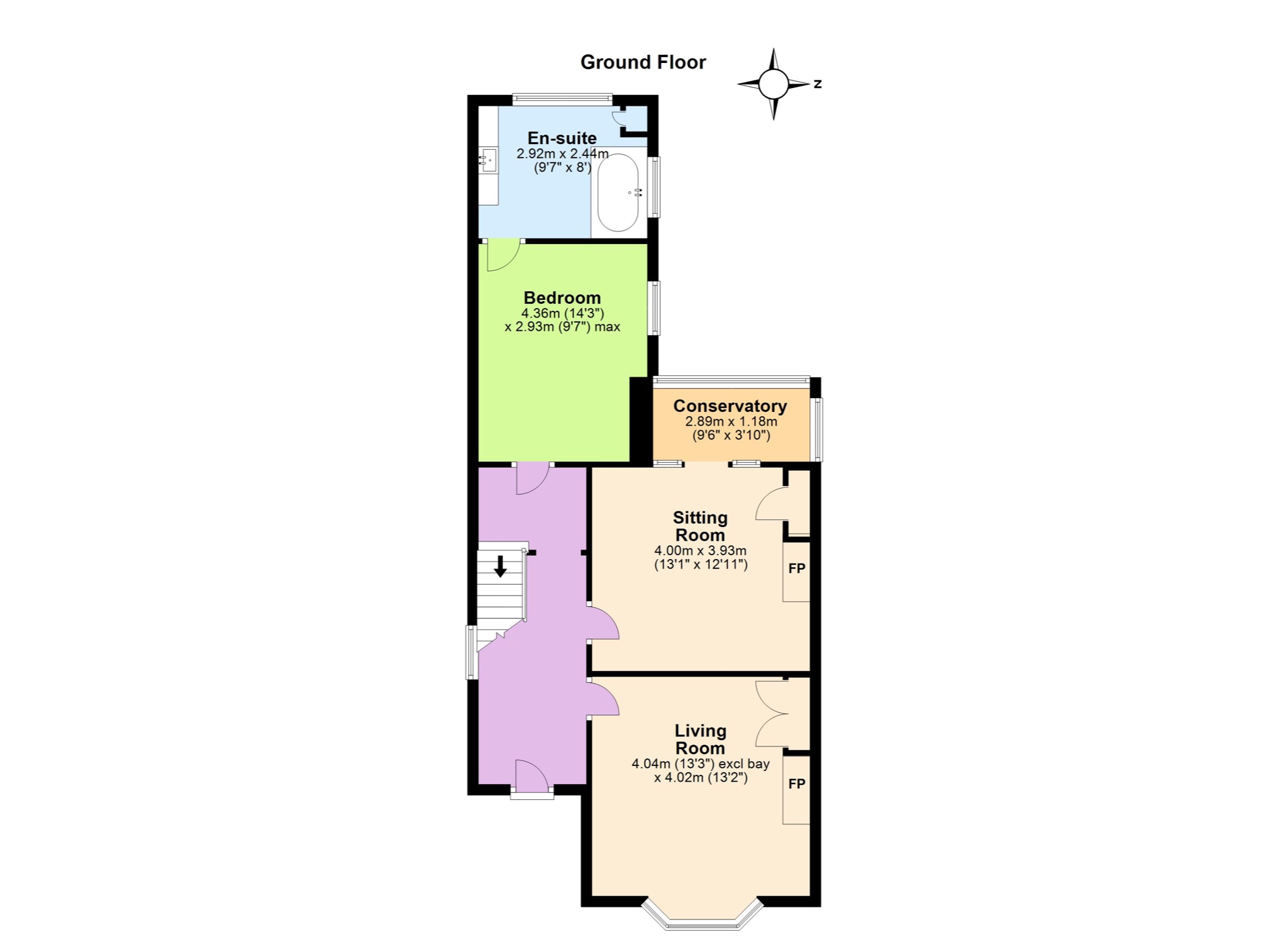 8 Argyle Road, Swanage floorplan