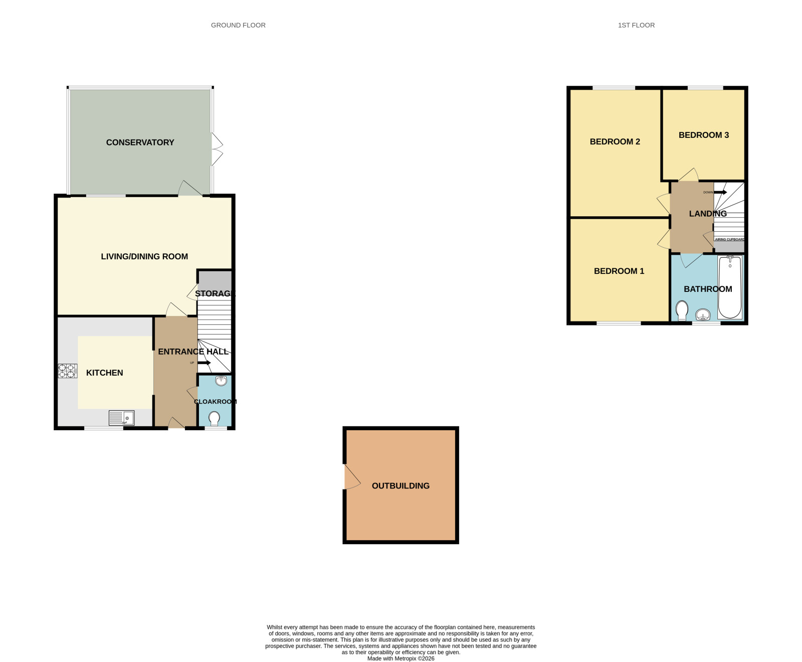 9, Timbers Close, Braintree floorplan