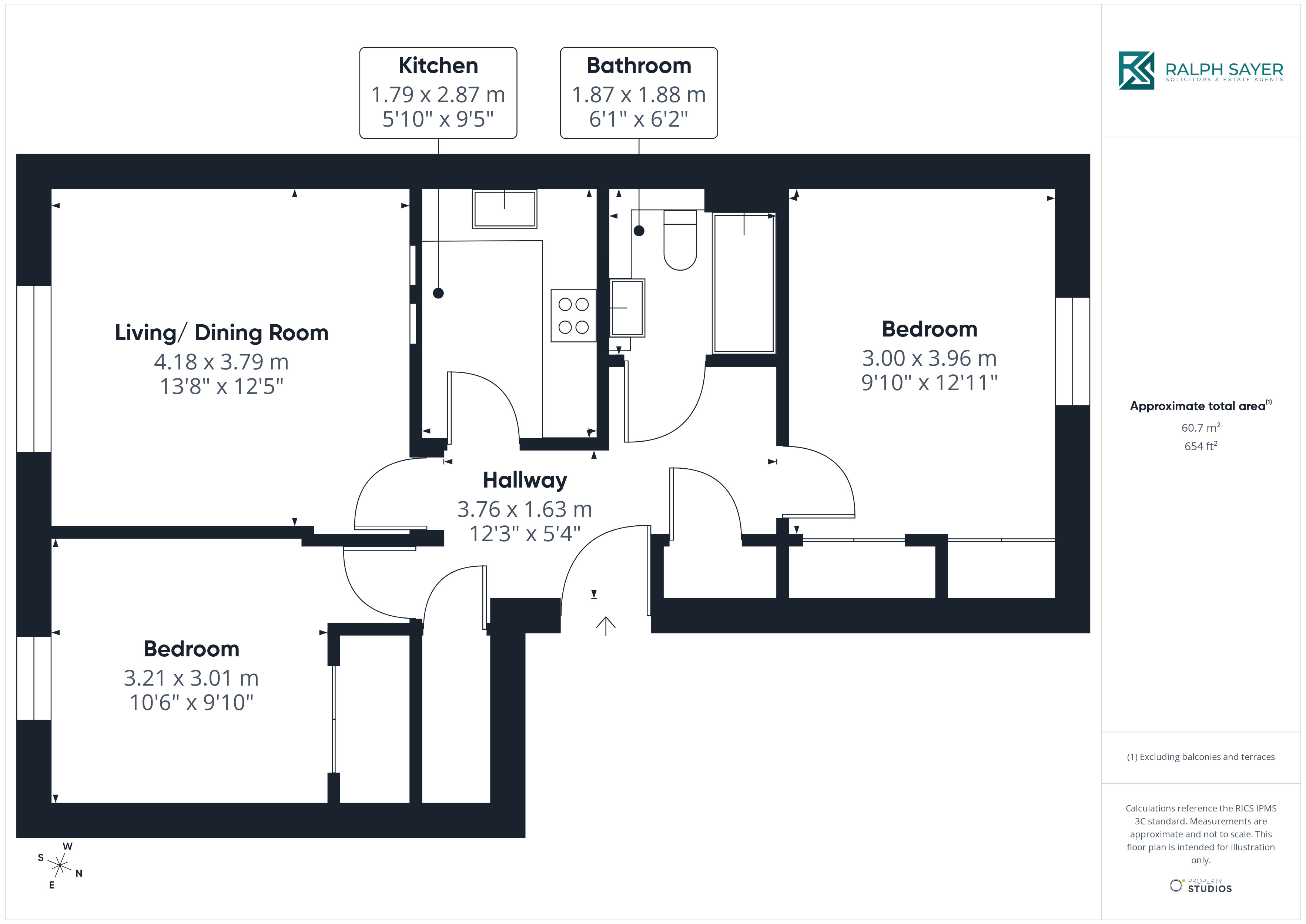 5B, 10, Loaning Road, Edinburgh floorplan