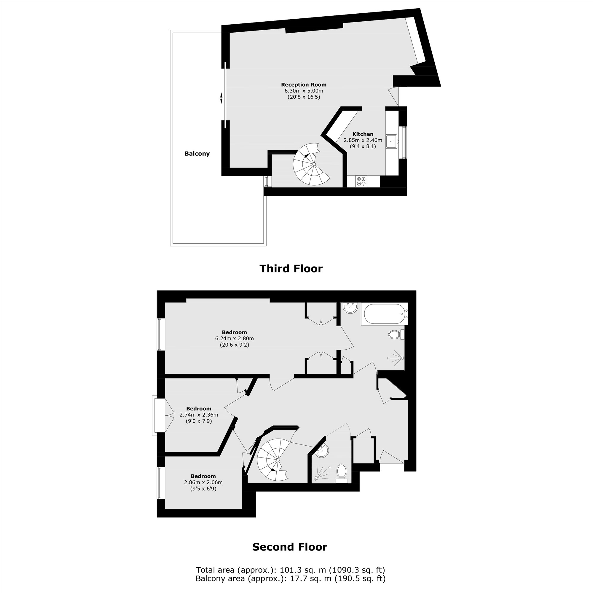 Wapping Lane, London floorplan