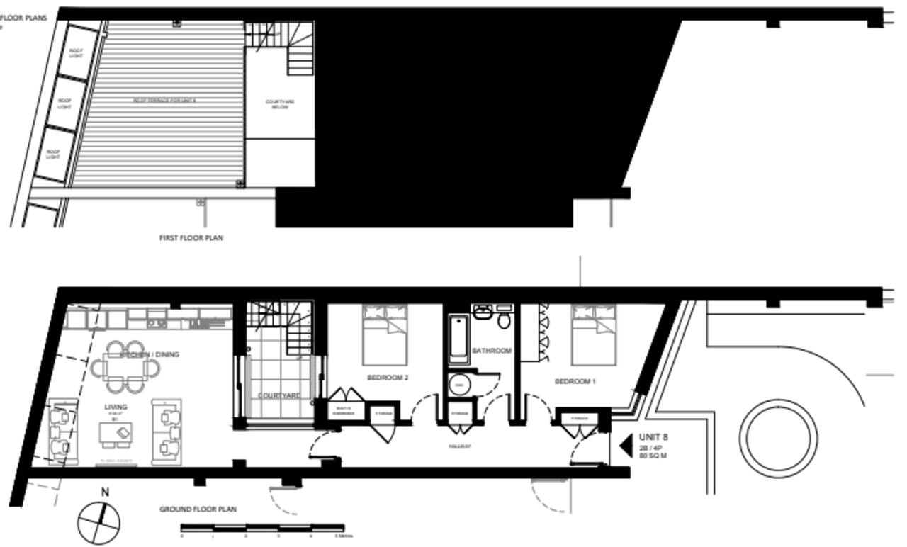 2 Bedrooms Flat to rent in Gifford Street, London N1