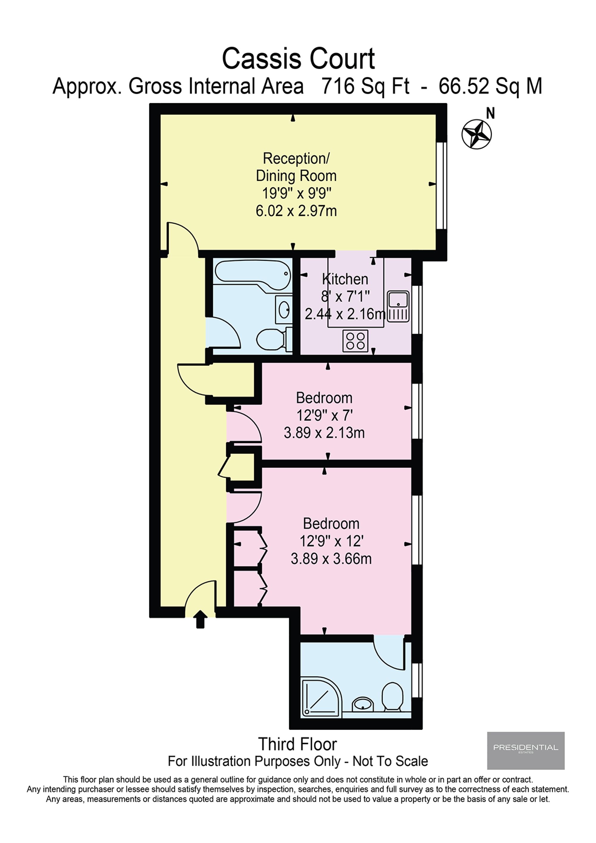 Flat 30, Cassis Court Chigwell Lane, Loughton floorplan
