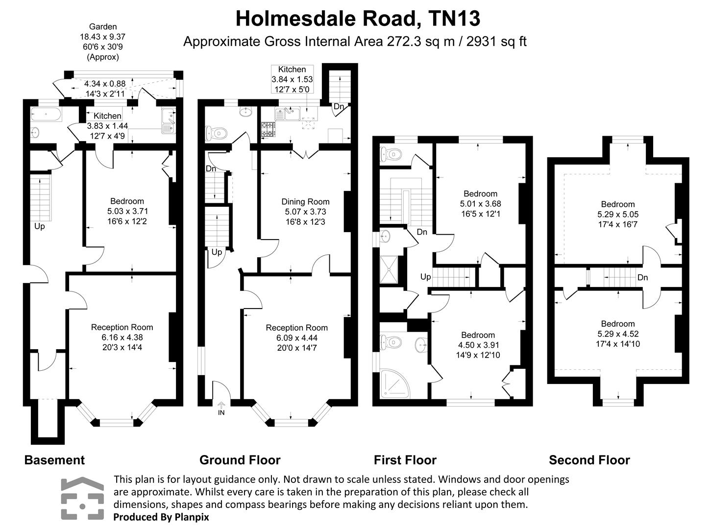 12, Holmesdale Road, Sevenoaks floorplan