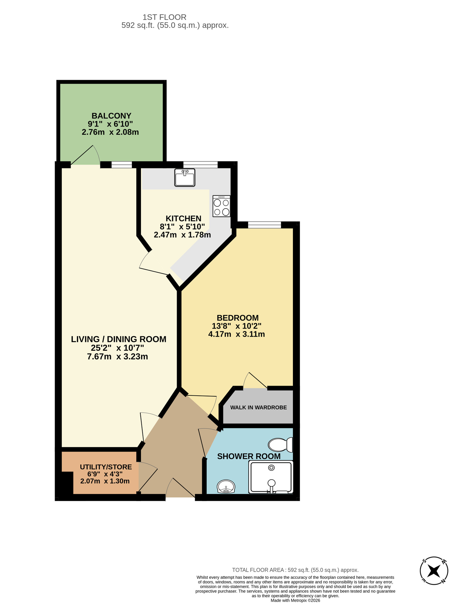35 Kingfisher Court, Taunton floorplan