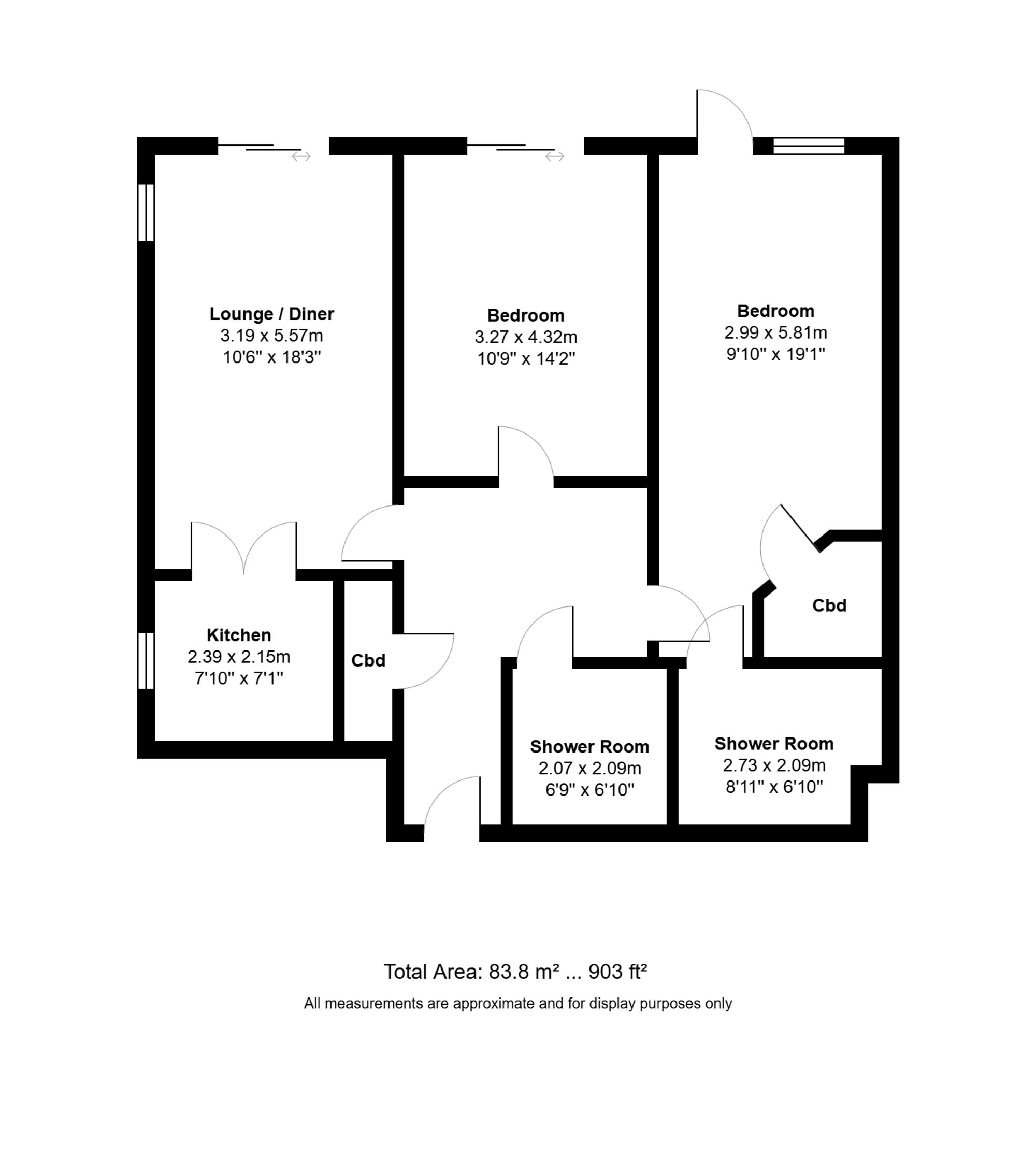 15 Coronation Court County Road, Ormskirk floorplan