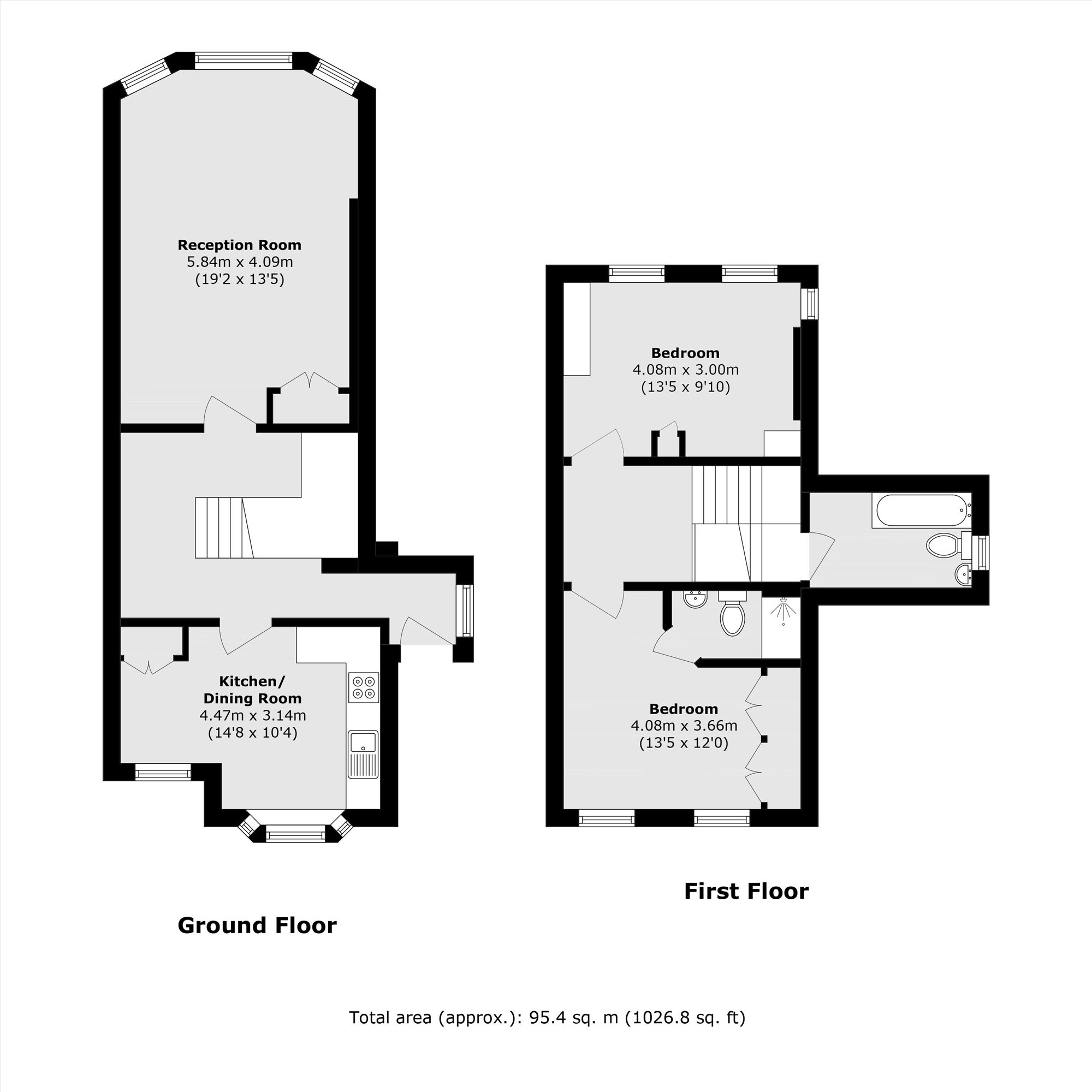 Flat 8, Ashgrove House, 65-67, Woodlands Road, Isleworth floorplan