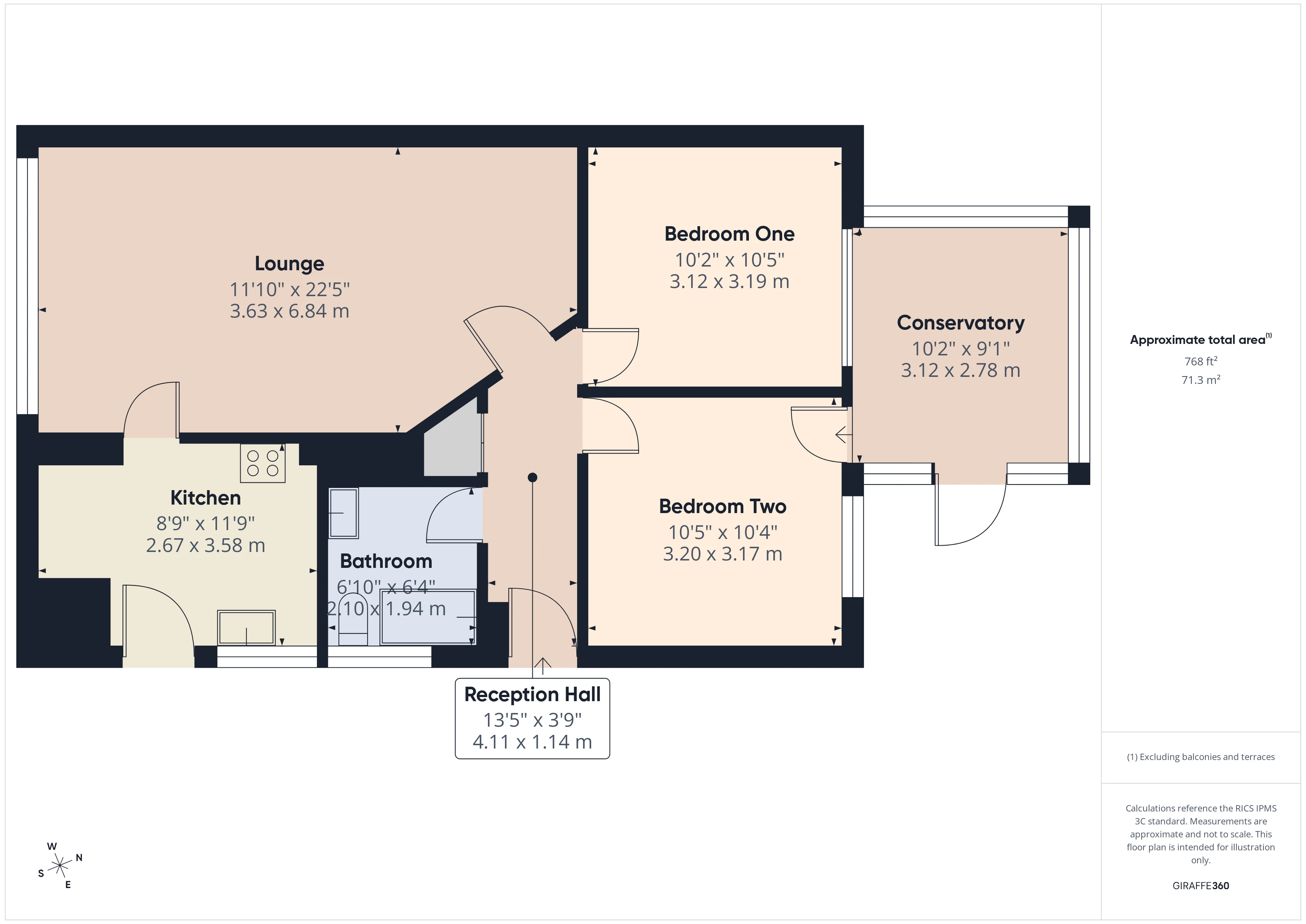 60, Grove Gardens, Market Drayton floorplan