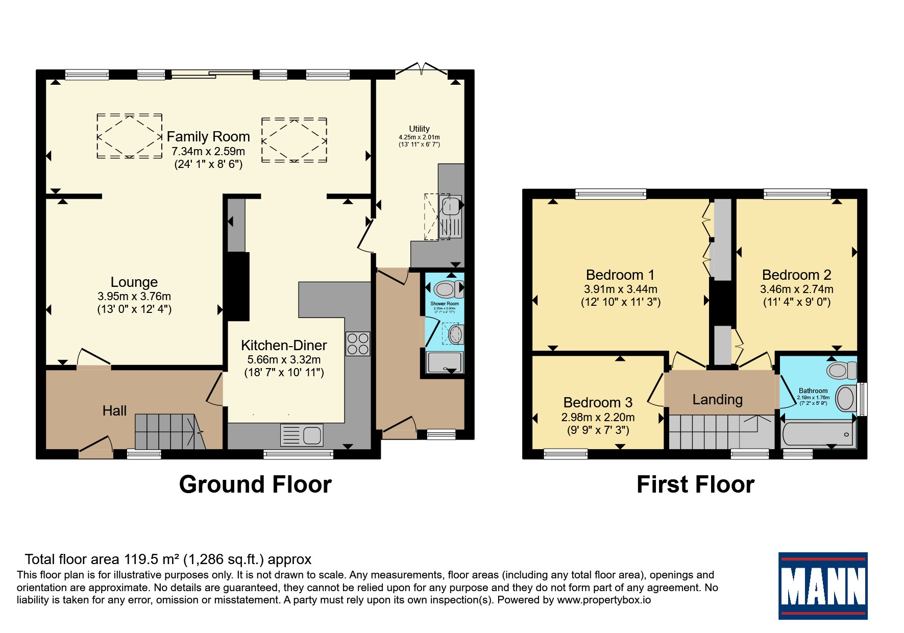 229, Water Lane, Southampton floorplan