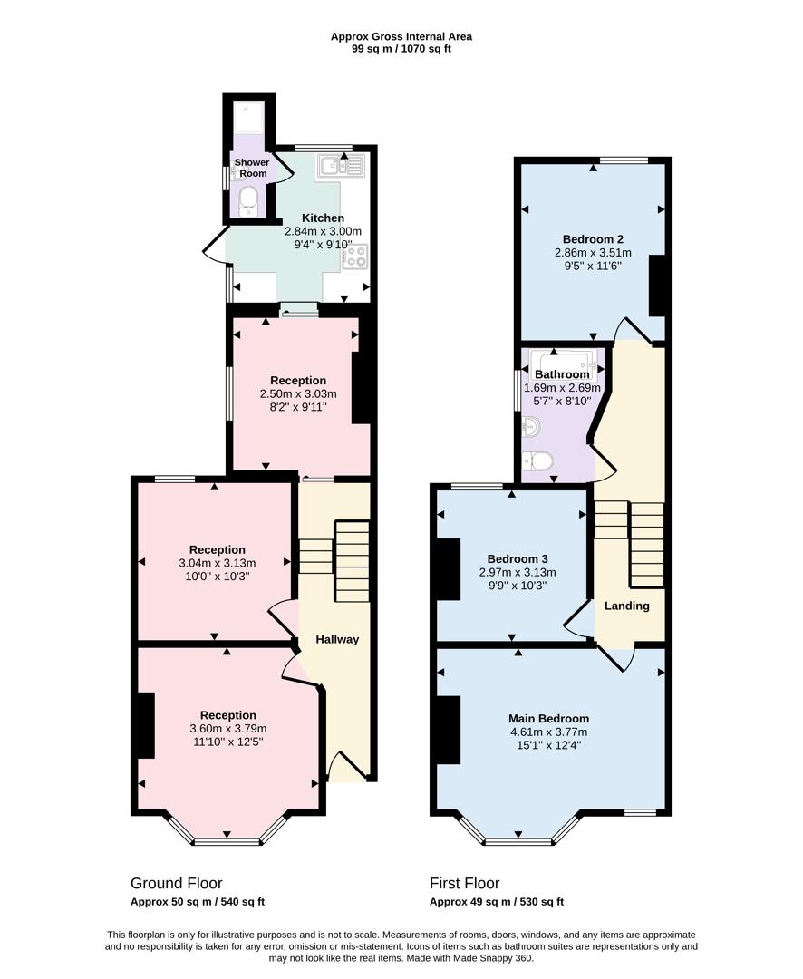 57, Squires Lane, London floorplan